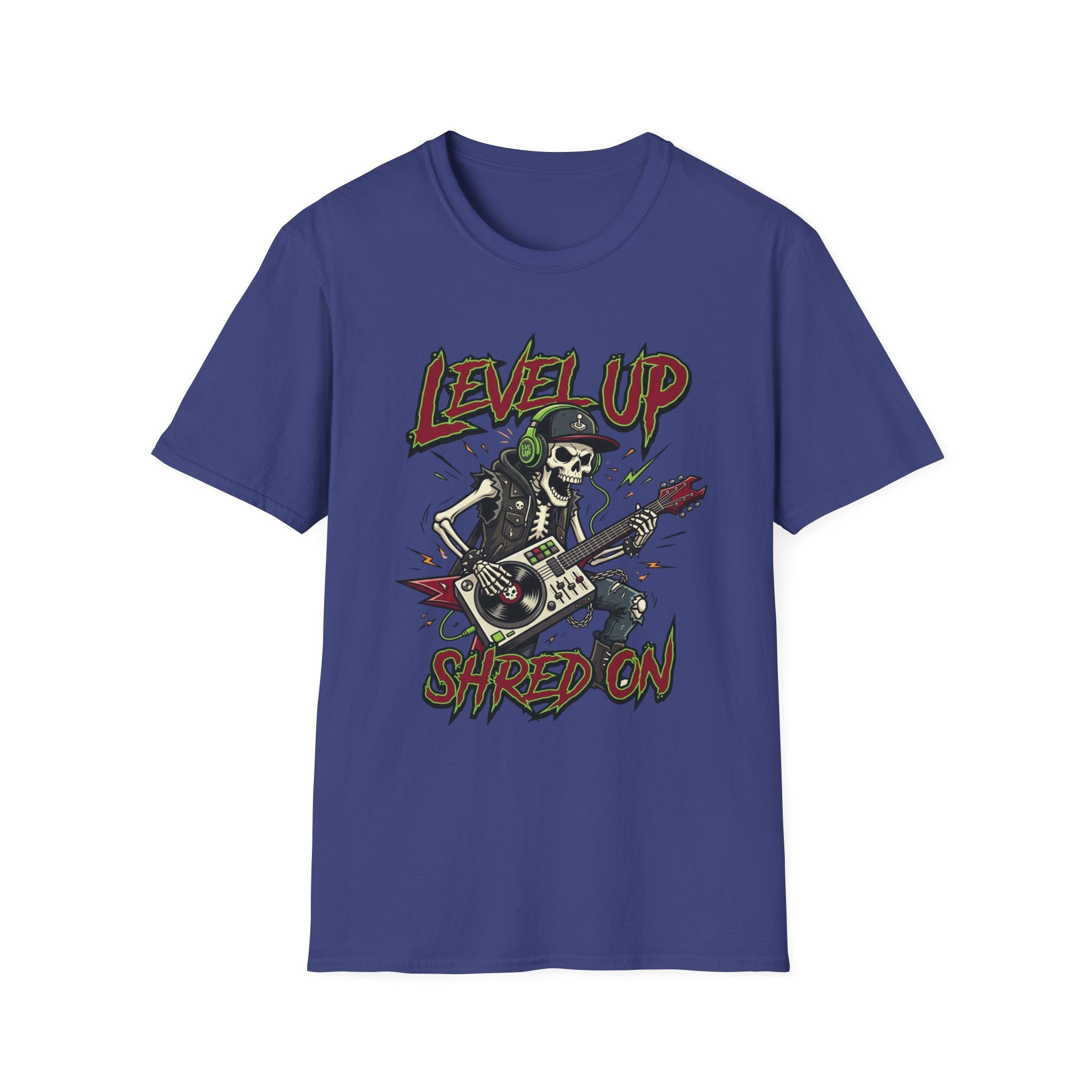 Level Up, Shred On T-Shirt