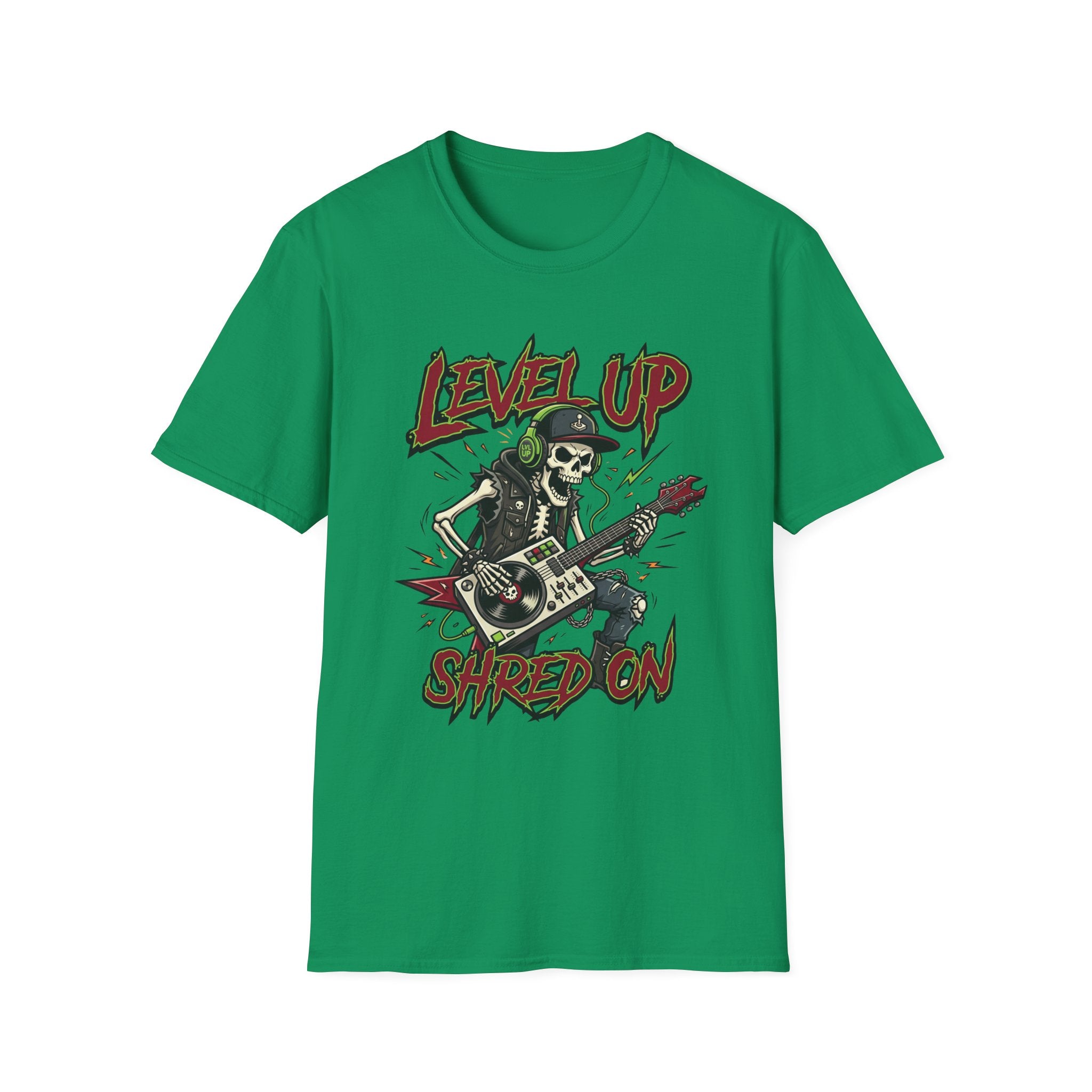 Level Up, Shred On T-Shirt