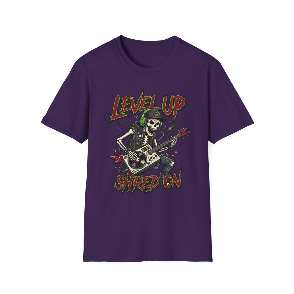 Level Up, Shred On T-Shirt