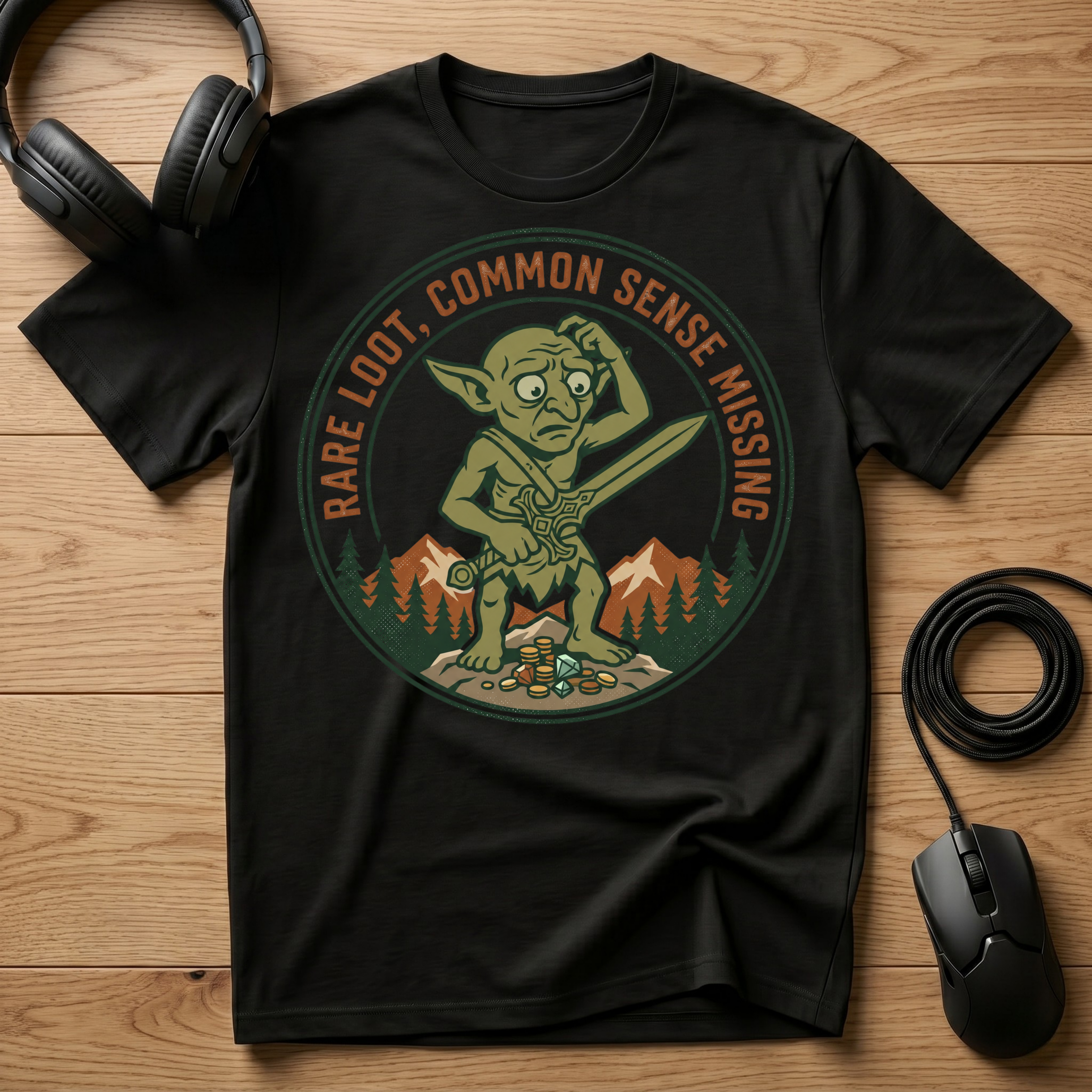Rare Loot, Common Sense Missing T-Shirt