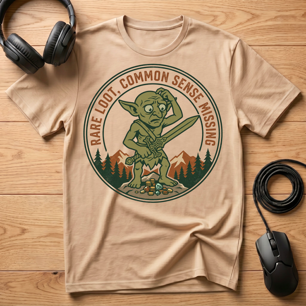 Rare Loot, Common Sense Missing T-Shirt