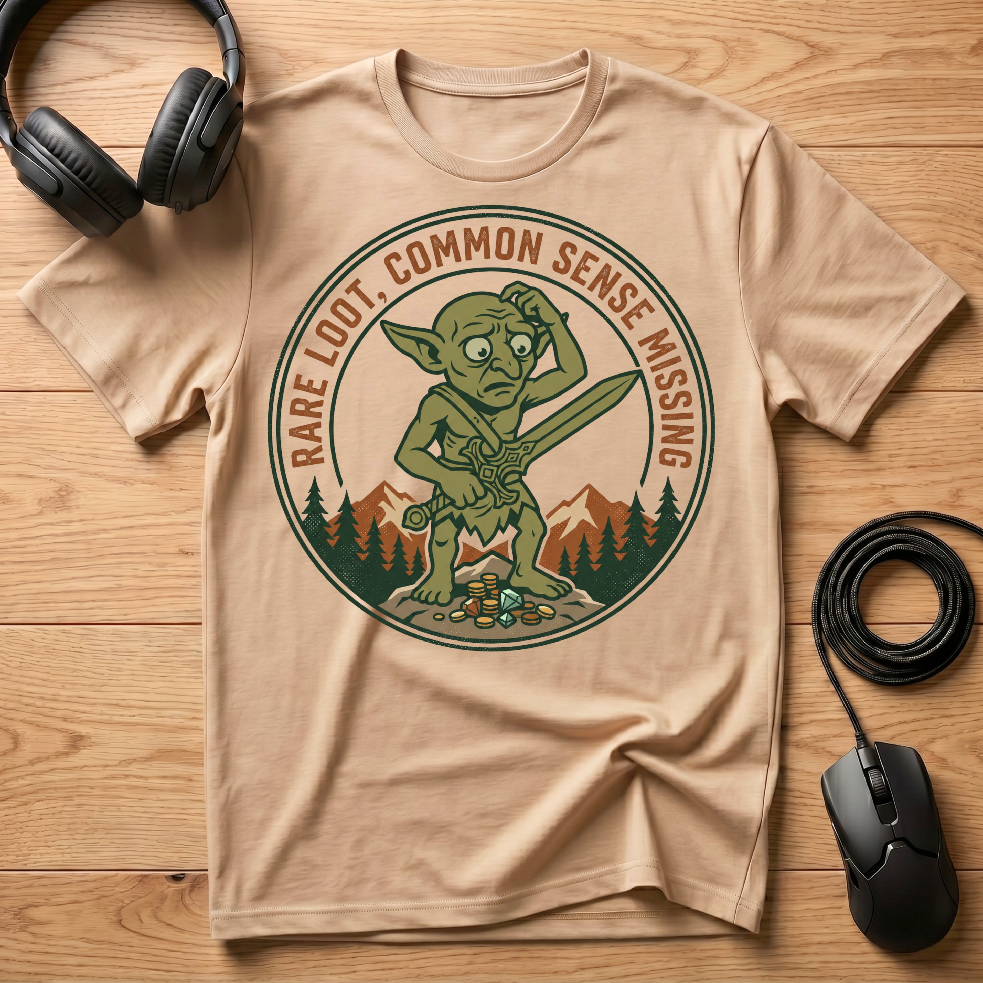 Rare Loot, Common Sense Missing T-Shirt
