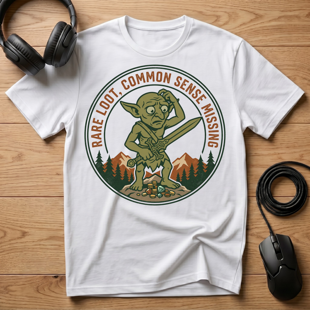 Rare Loot, Common Sense Missing T-Shirt