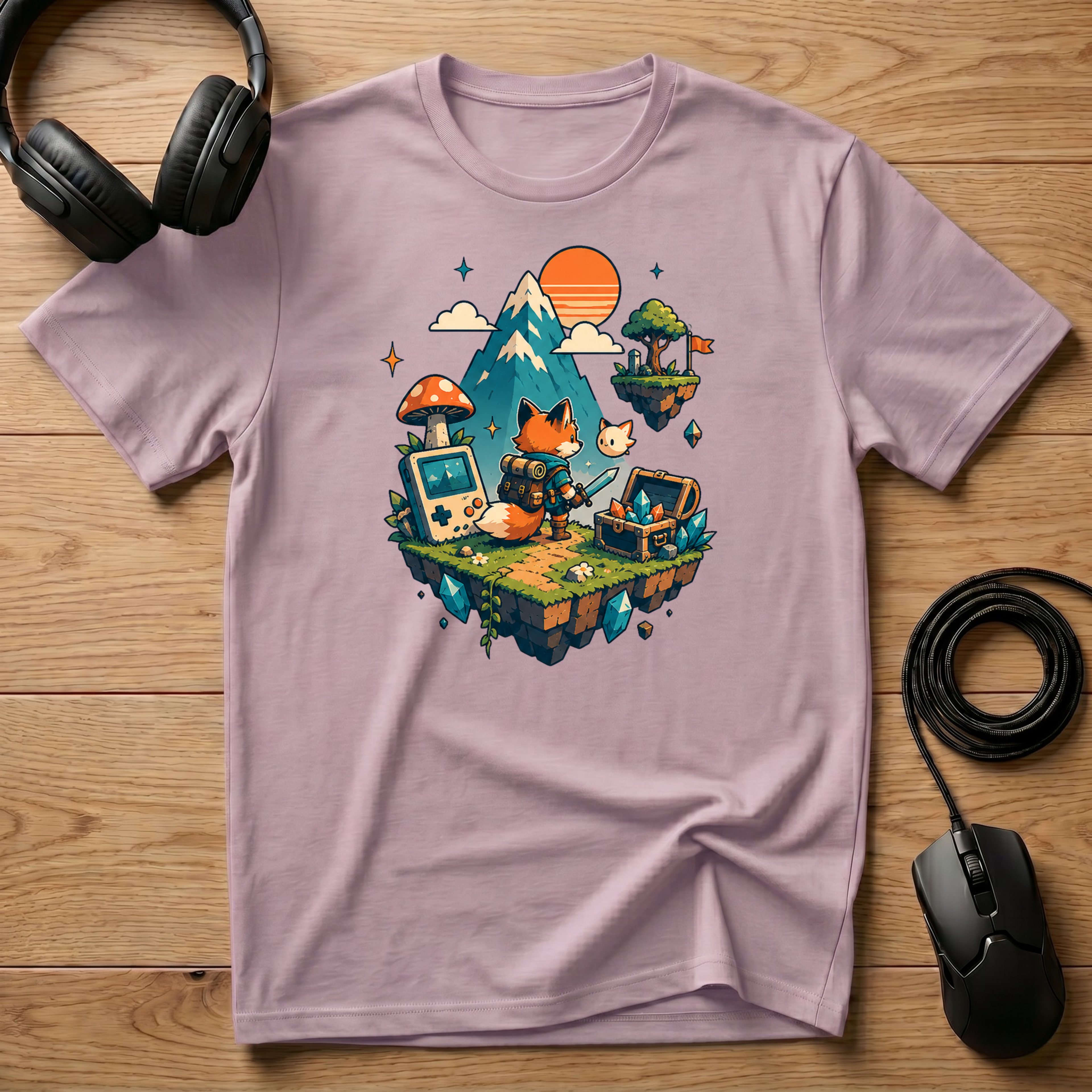 Adventure Fox. T-Shirt