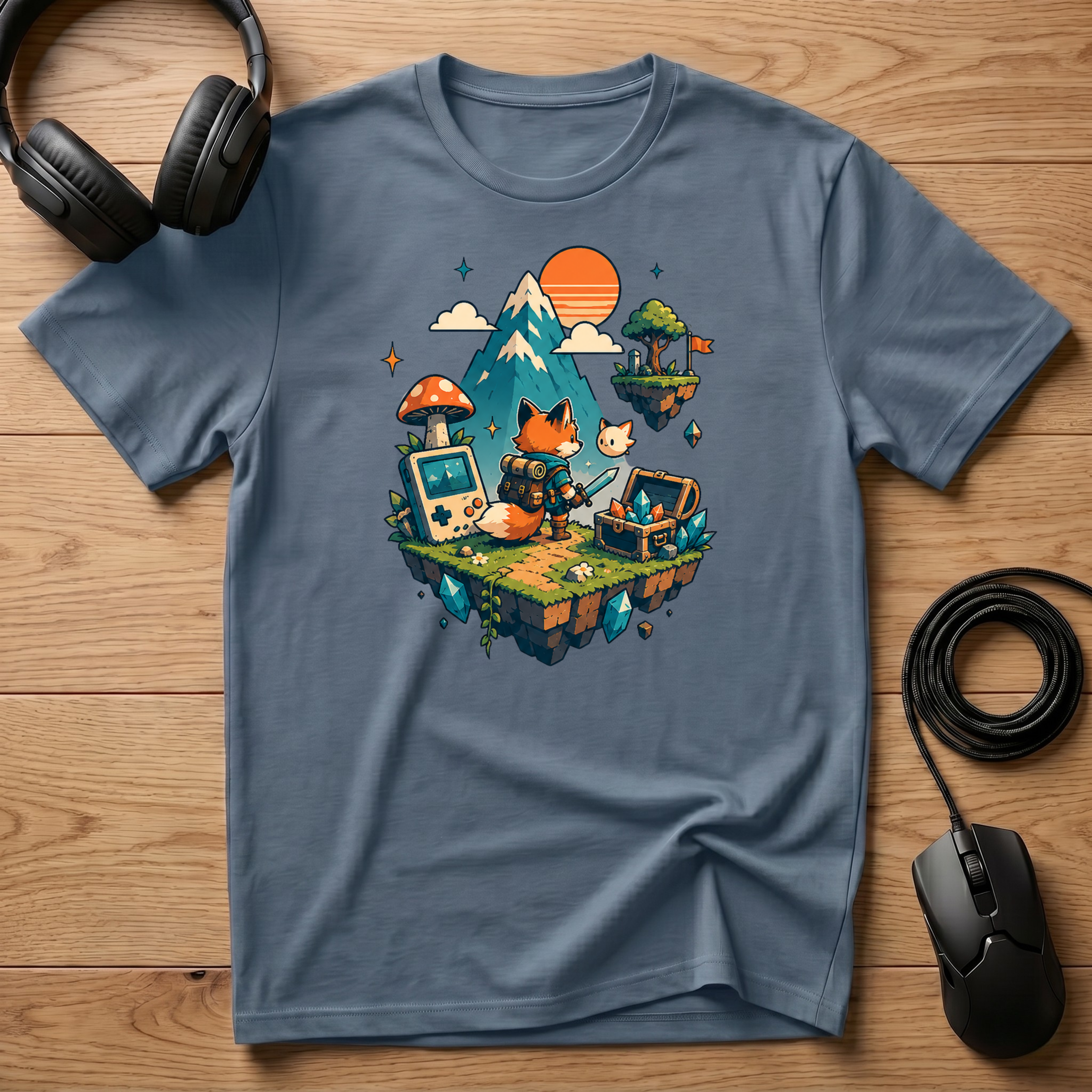 Adventure Fox. T-Shirt