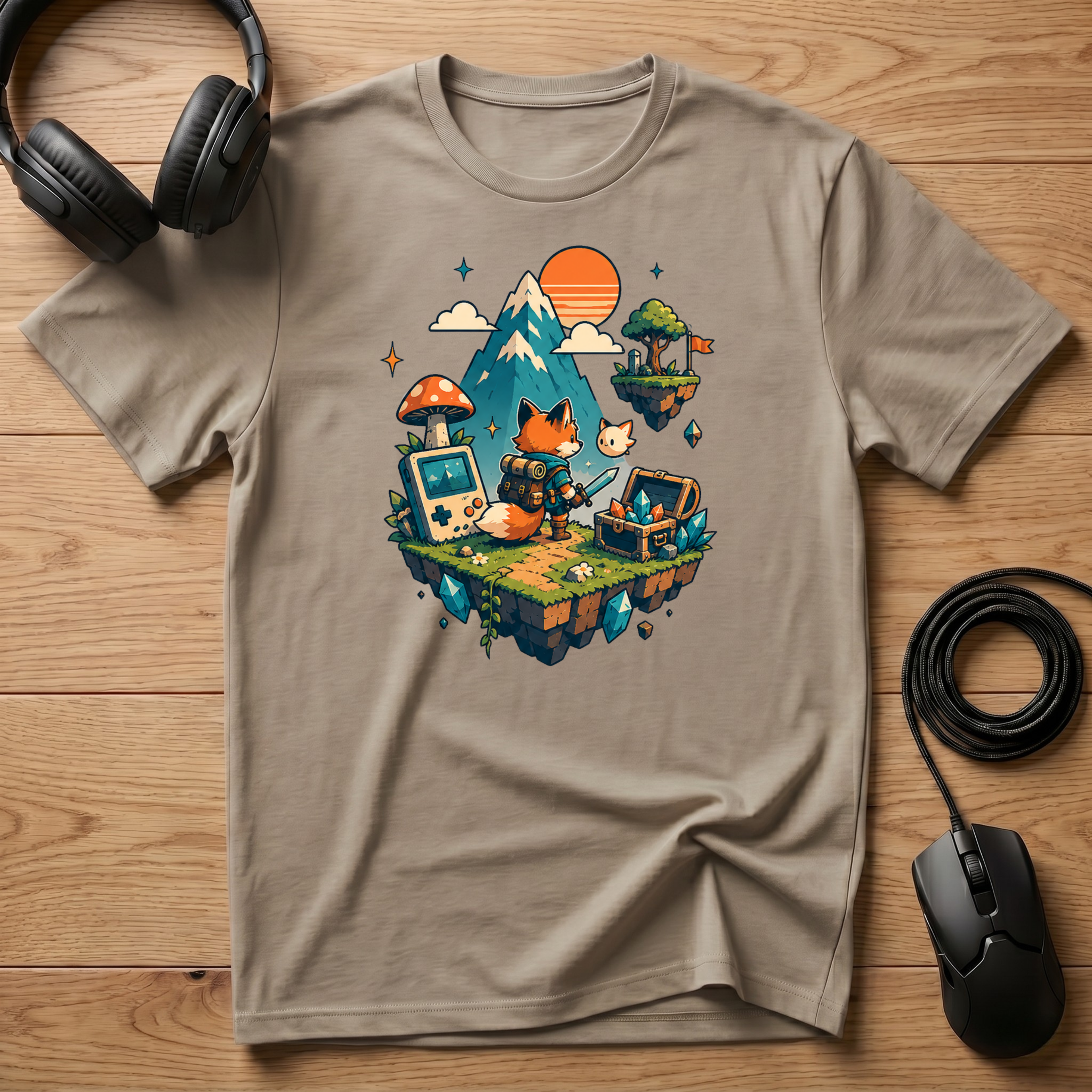 Adventure Fox. T-Shirt