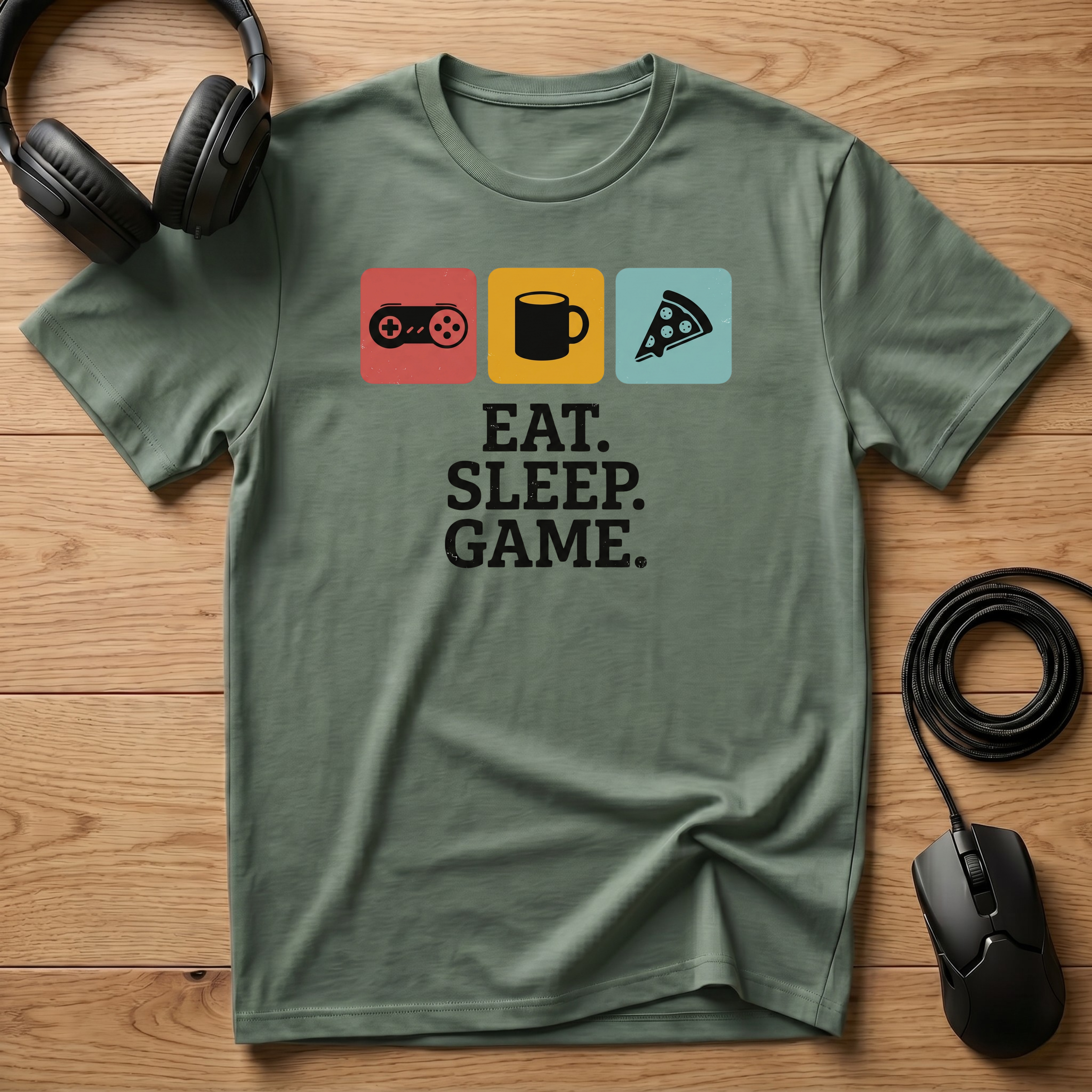 Eat. Sleep. Game. T-Shirt