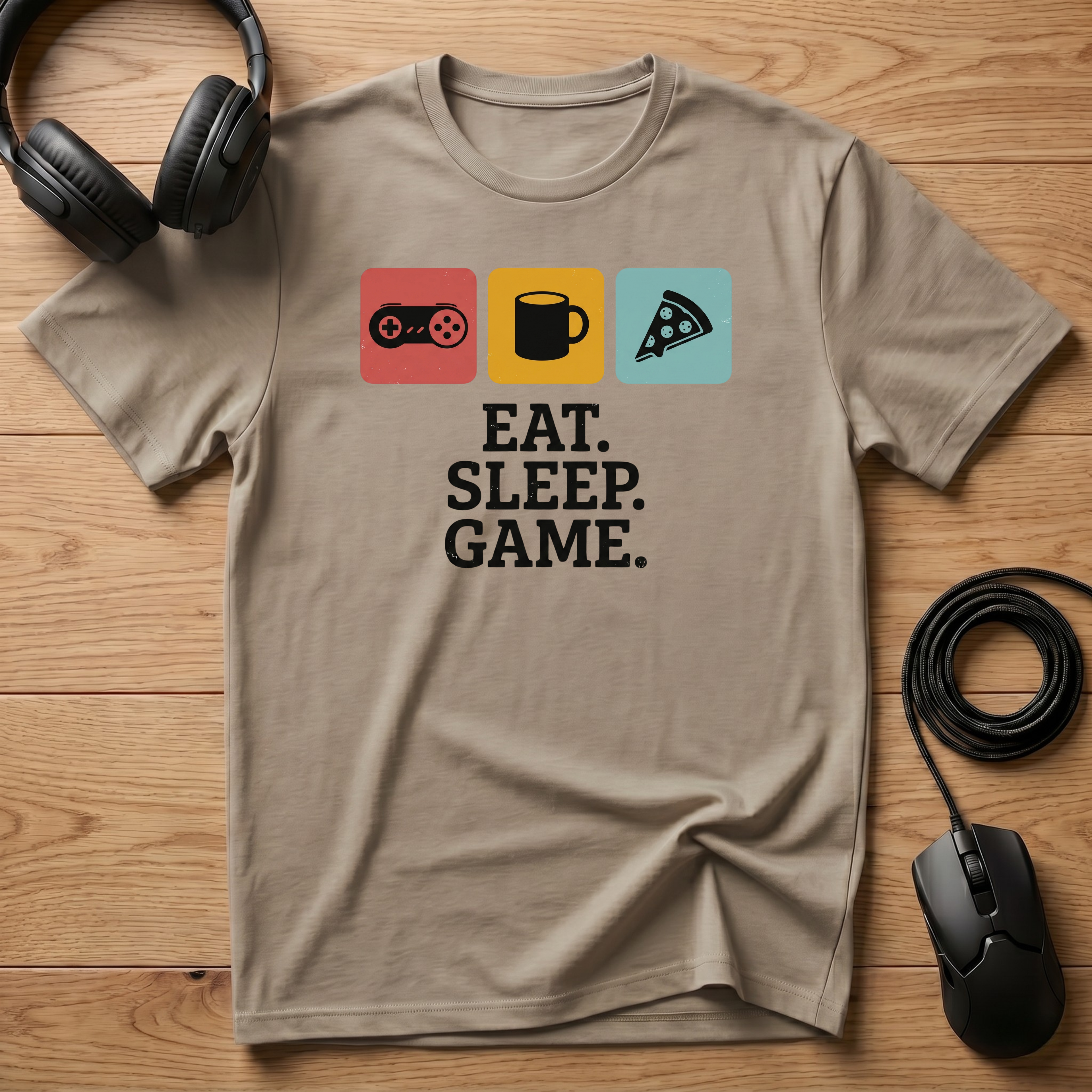 Eat. Sleep. Game. T-Shirt