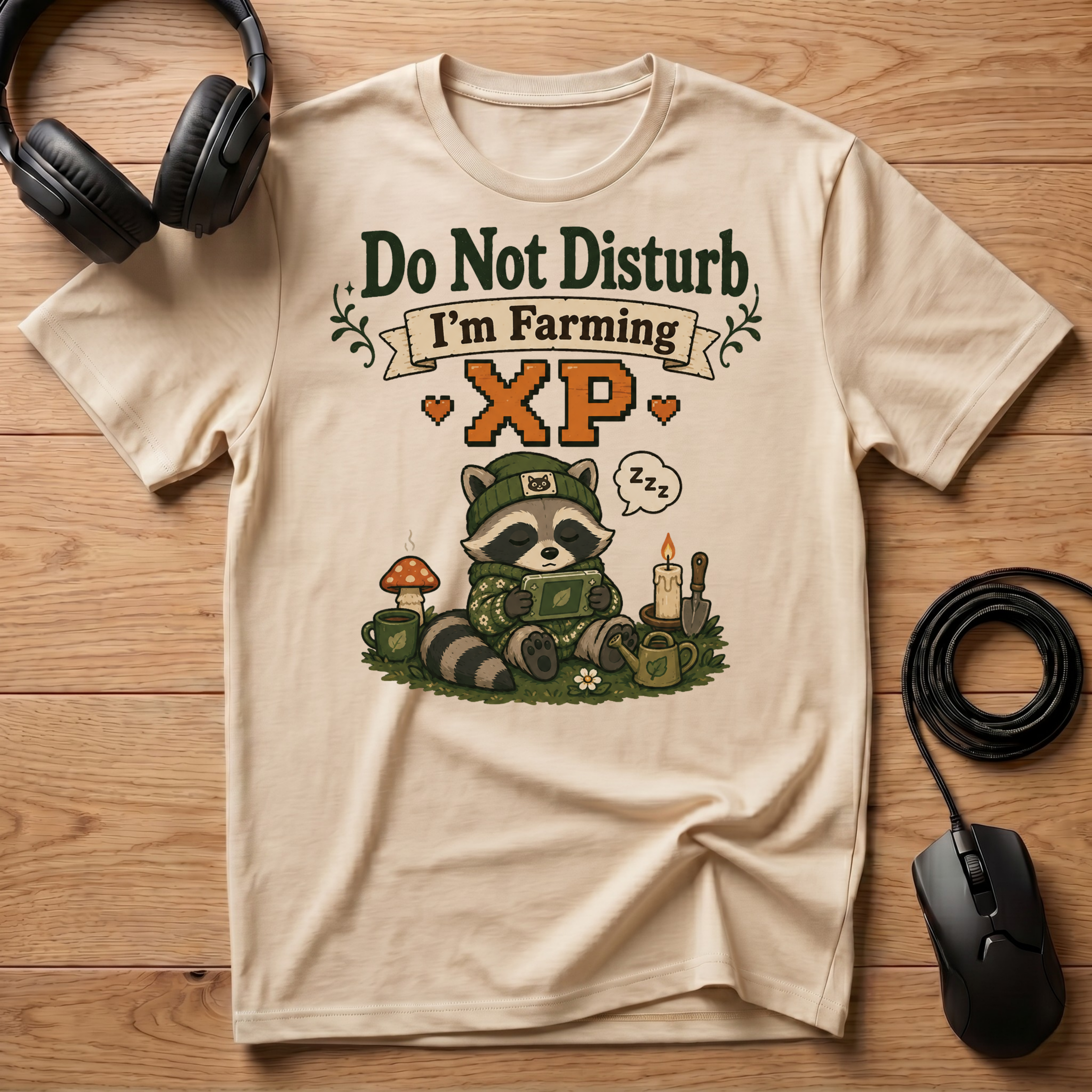 Do Not Disturb I'm Farming XP T-Shirt