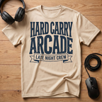 Hard Carry Arcade Late Night Crew T-Shirt