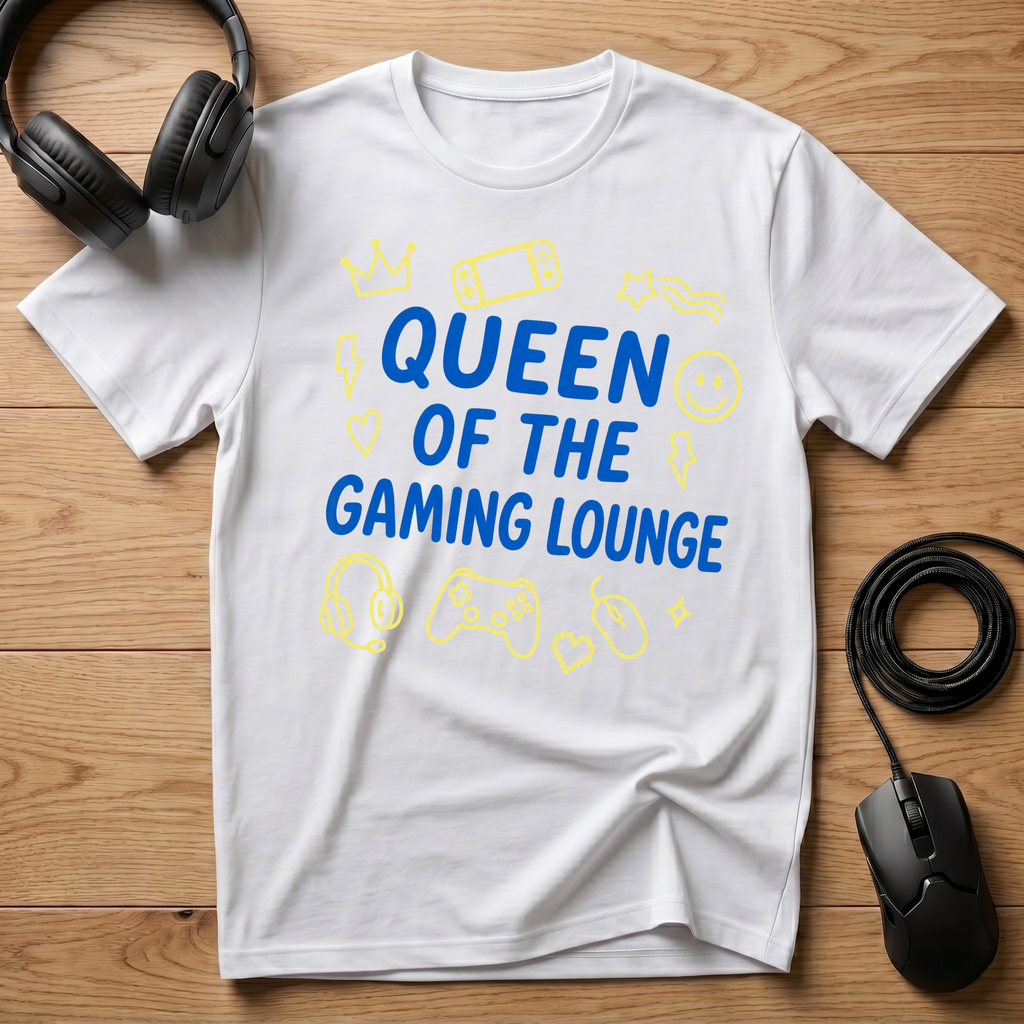 Queen Of The Gaming Lounge T-Shirt
