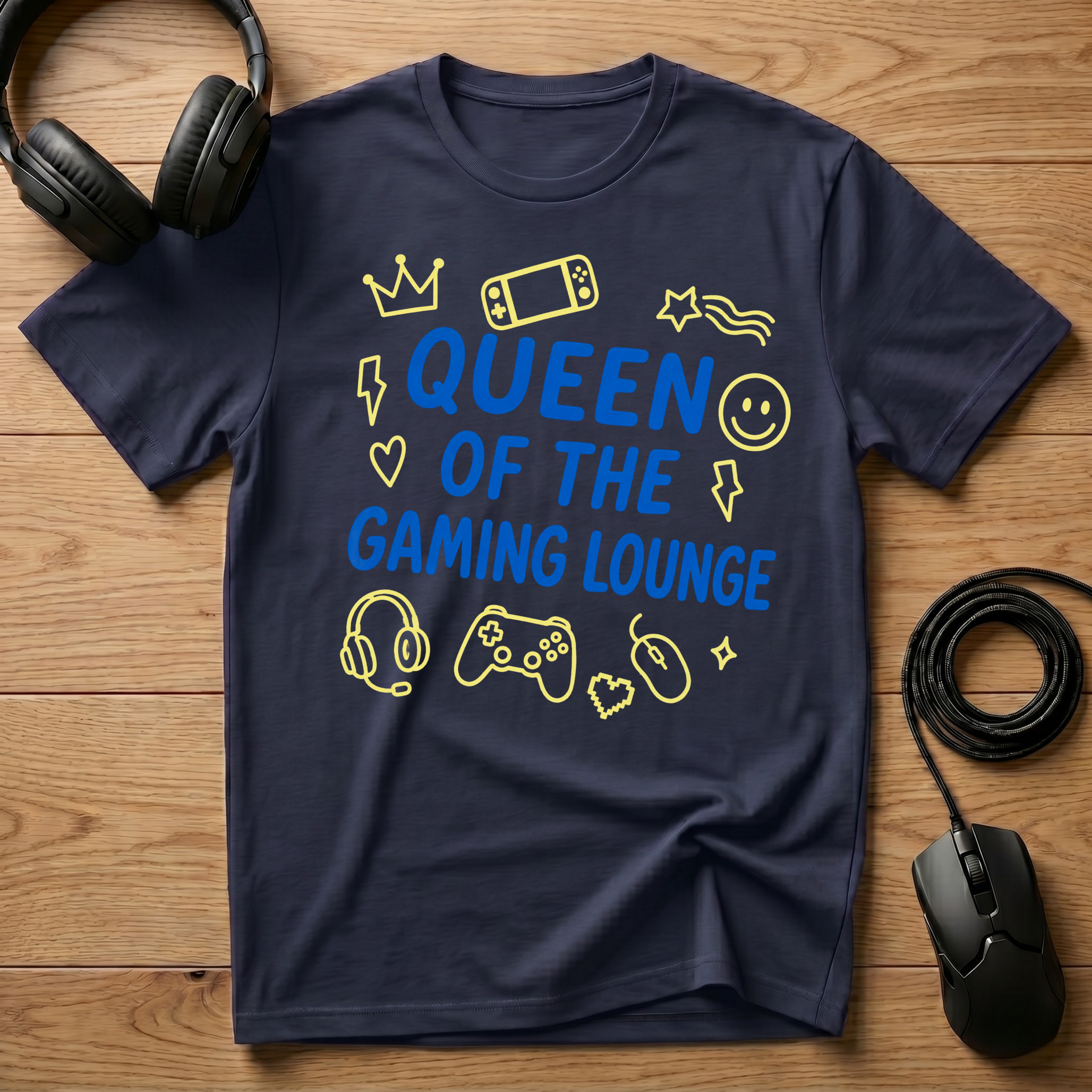 Queen Of The Gaming Lounge T-Shirt
