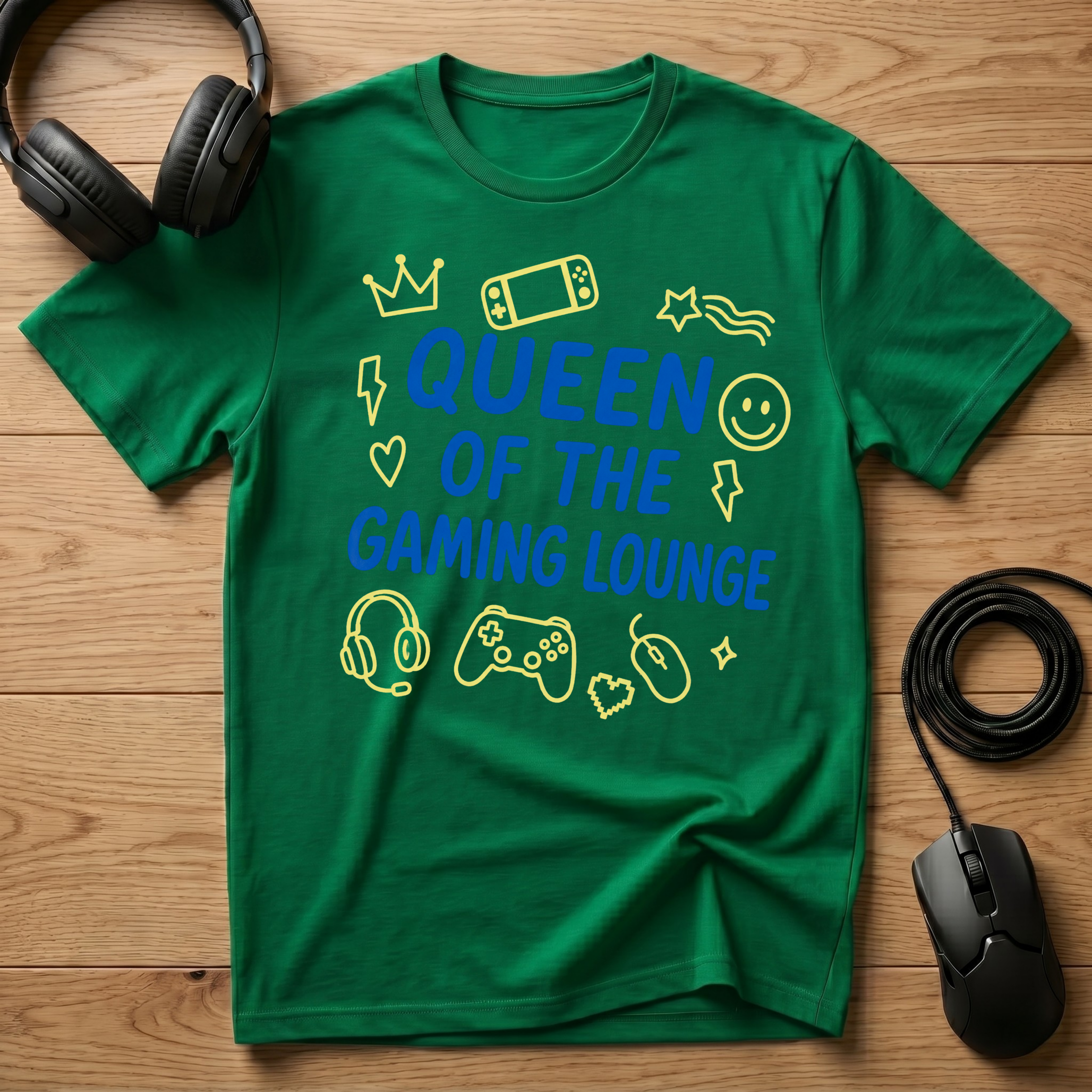 Queen Of The Gaming Lounge T-Shirt
