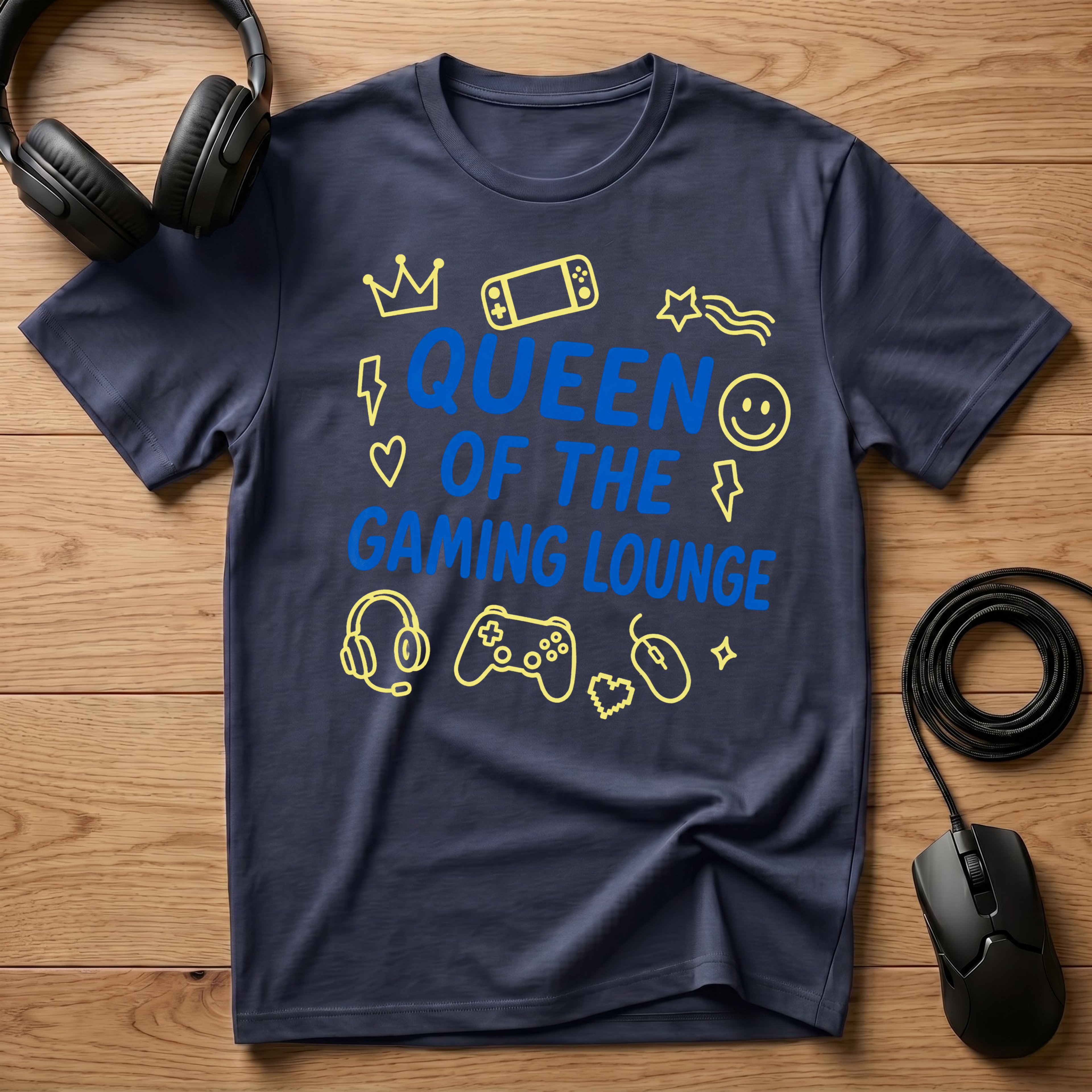 Queen Of The Gaming Lounge T-Shirt