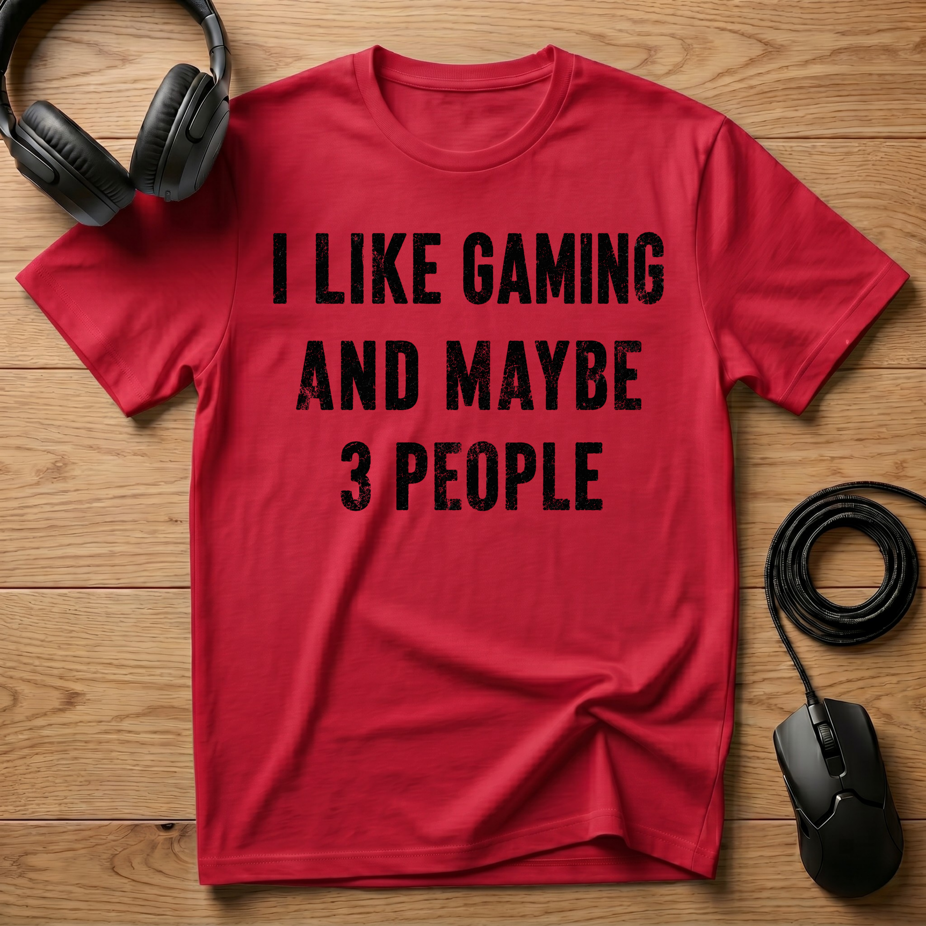 I Like Gaming And Maybe 3 People T-Shirt