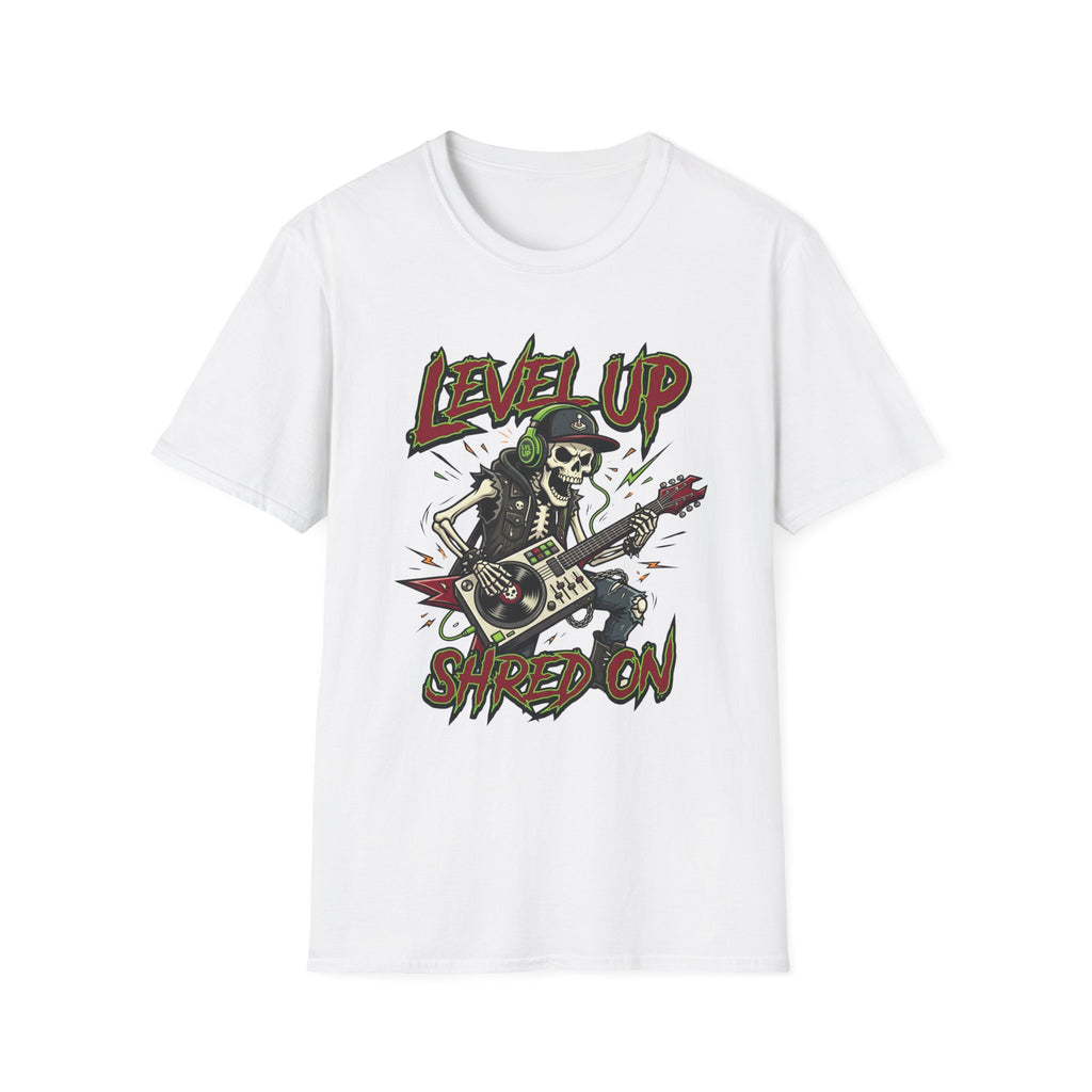 Level Up, Shred On T-Shirt