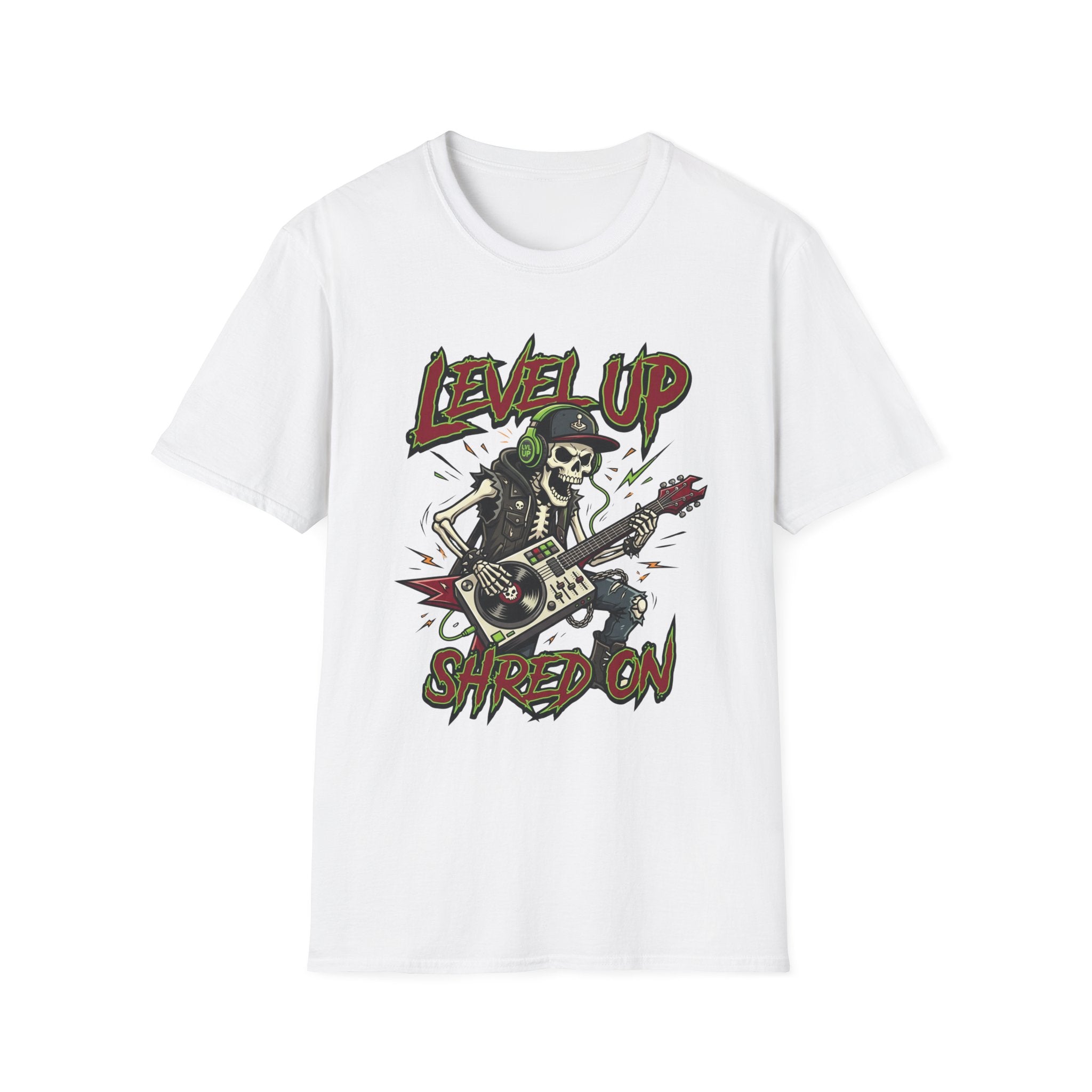 Level Up, Shred On T-Shirt