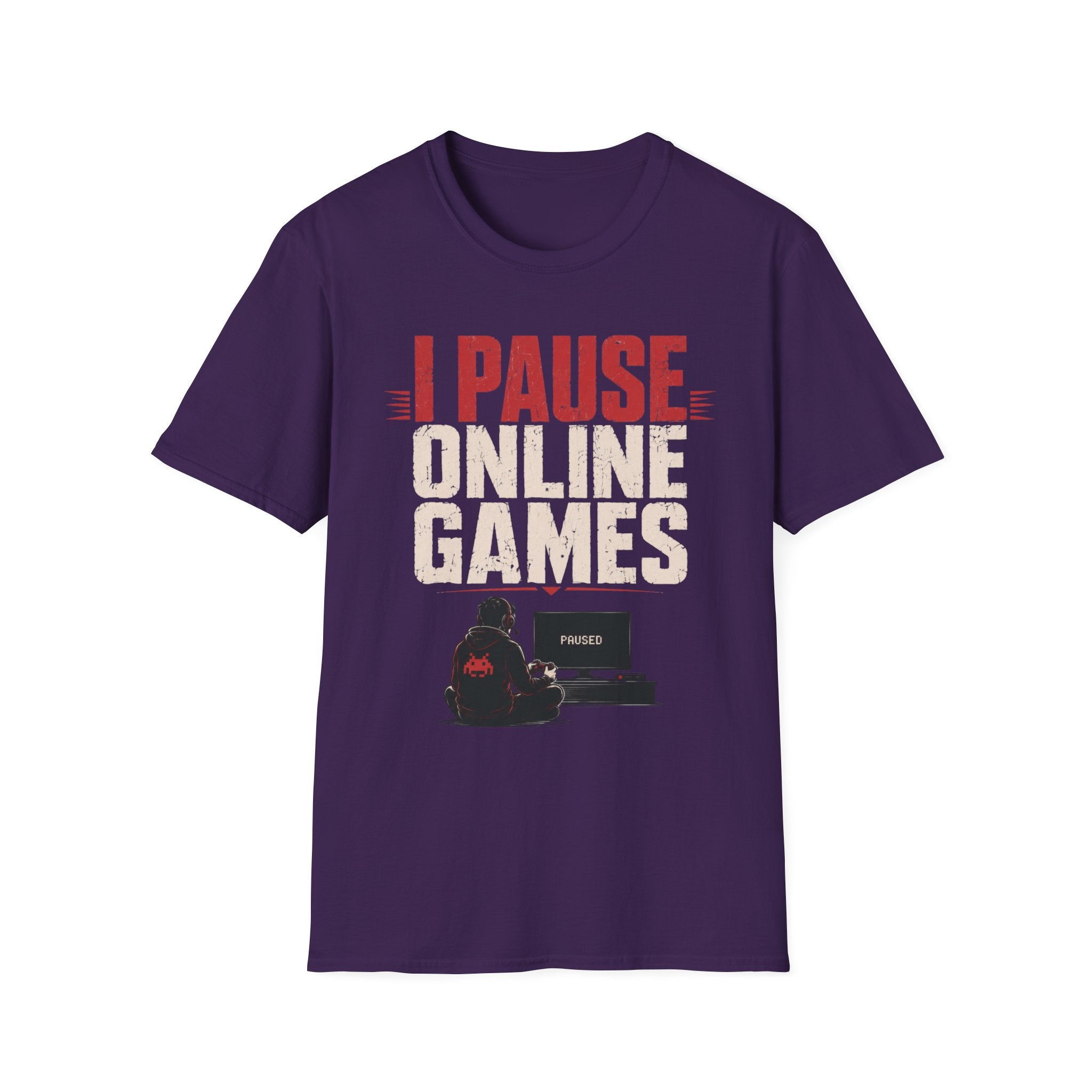 I Pause Online Games T-Shirt