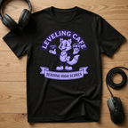 Leveling Cafe Serving High Scores T-Shirt