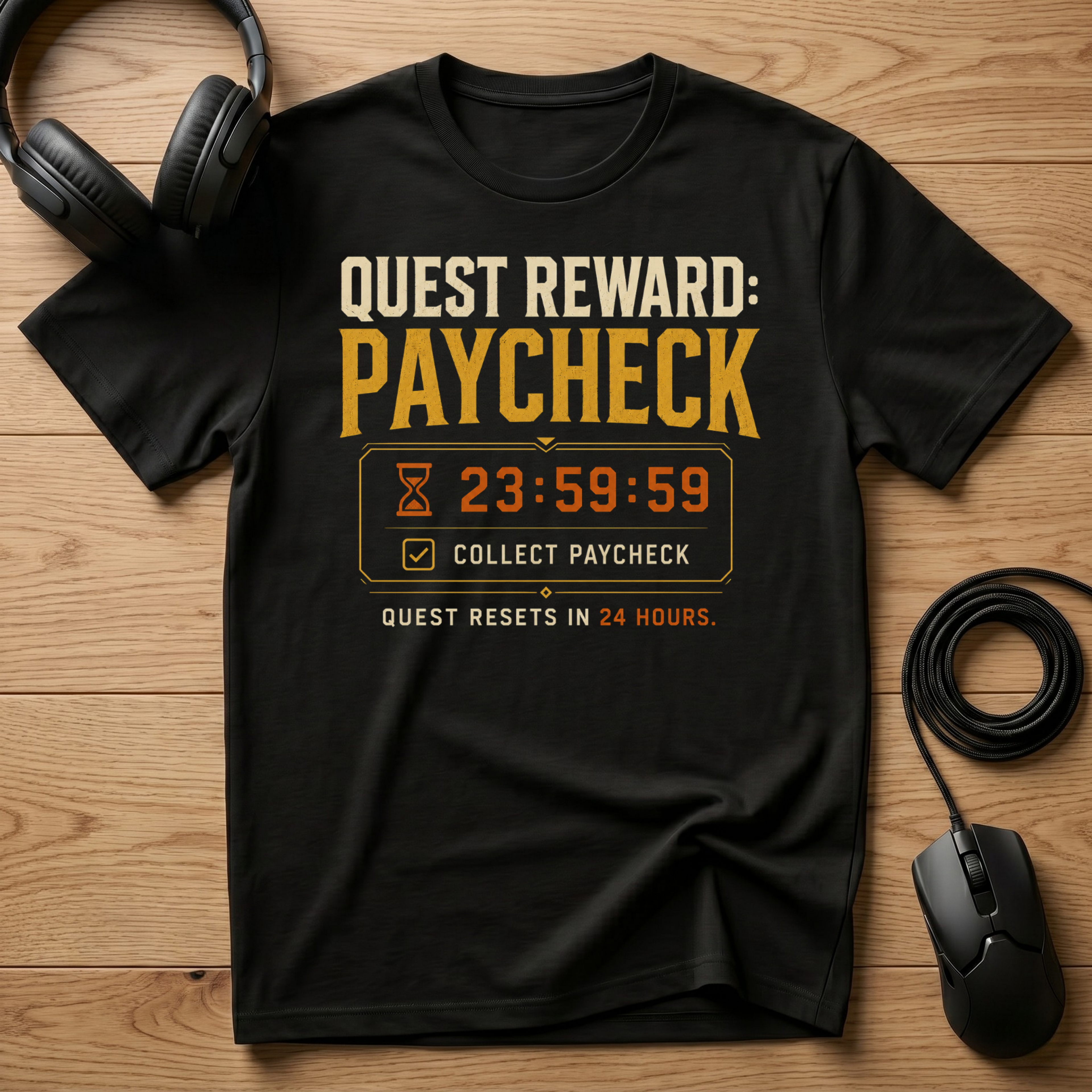 Quest Reward: Paycheck T-Shirt