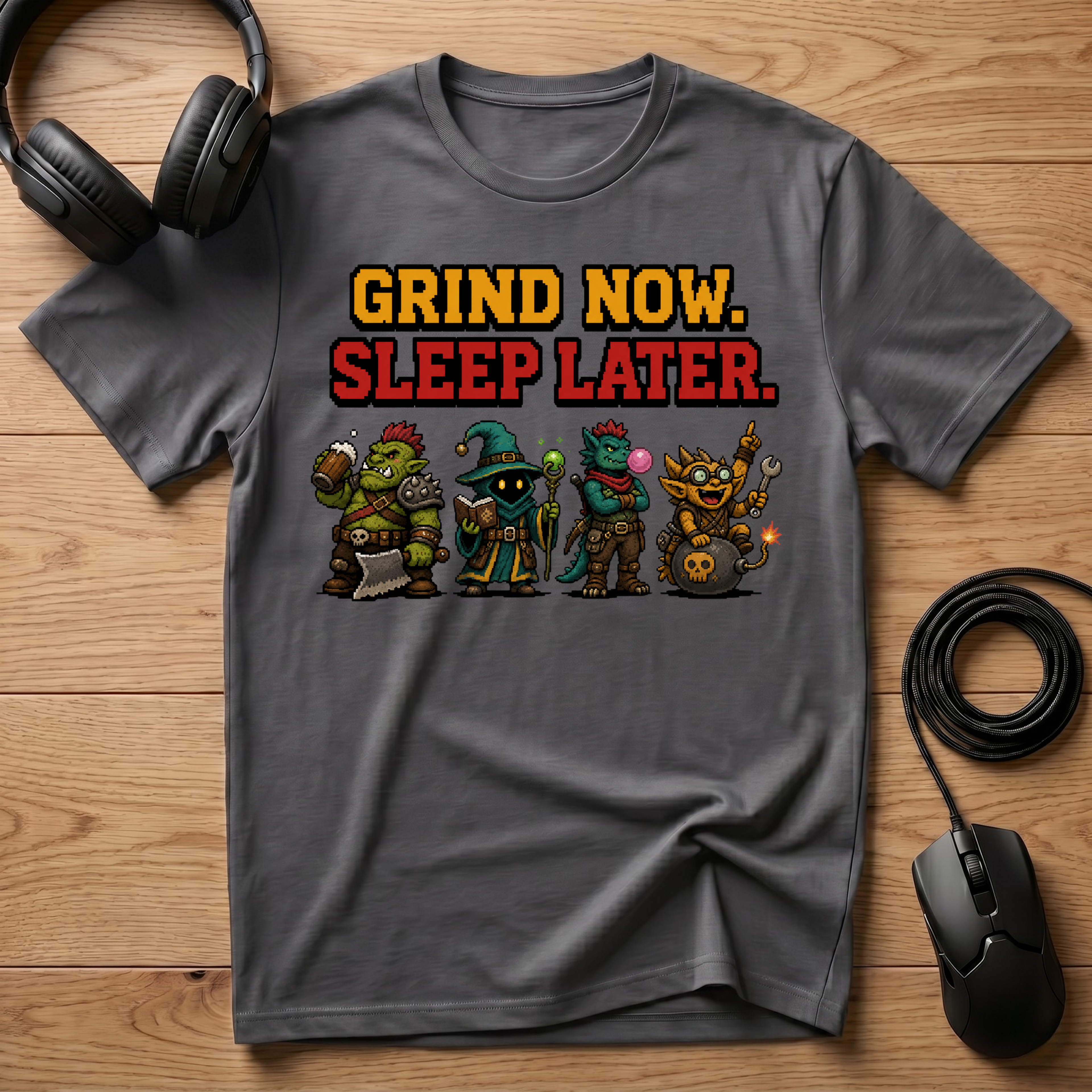 Grind Now. Sleep Later. T-Shirt