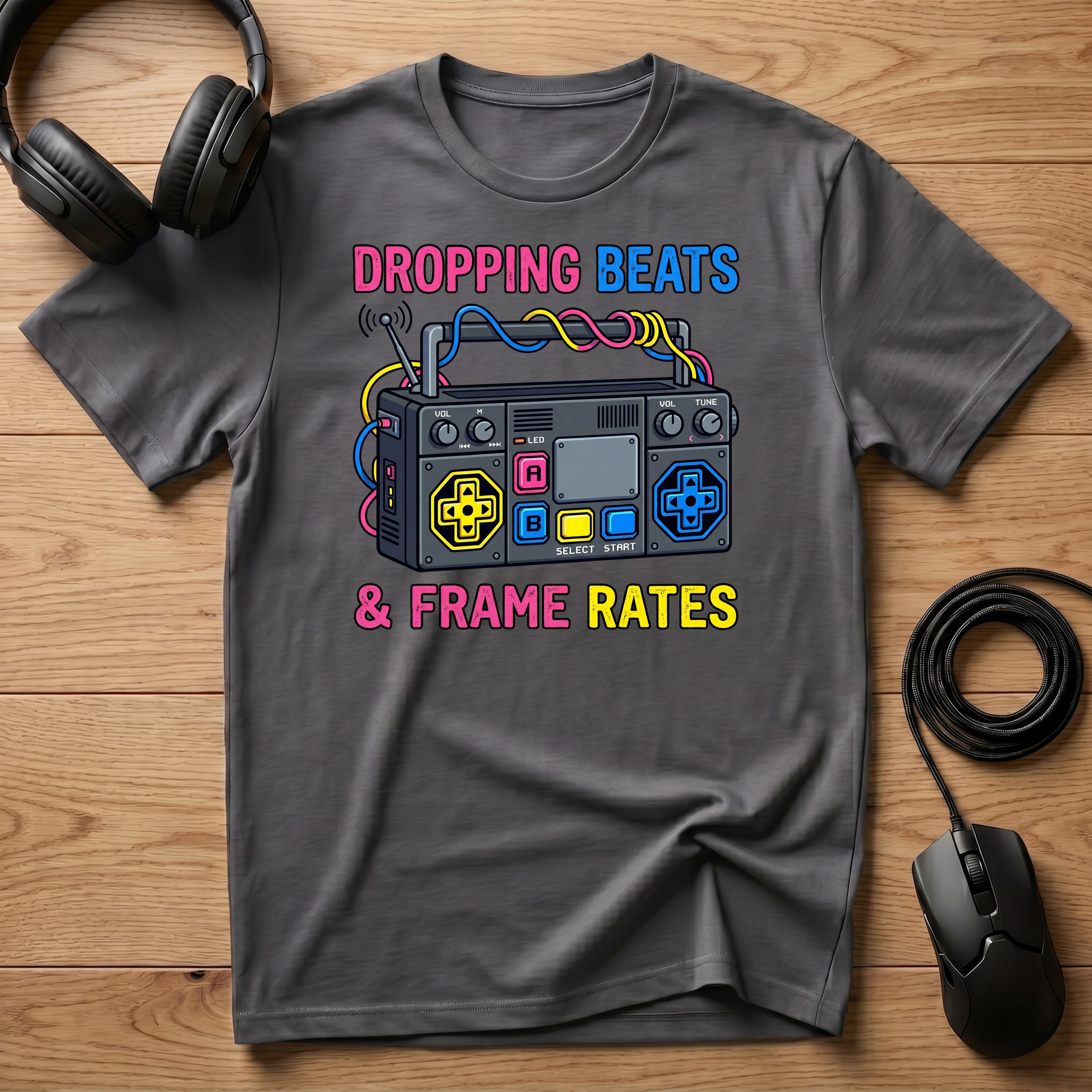 Dropping Beats & Frame Rates T-Shirt