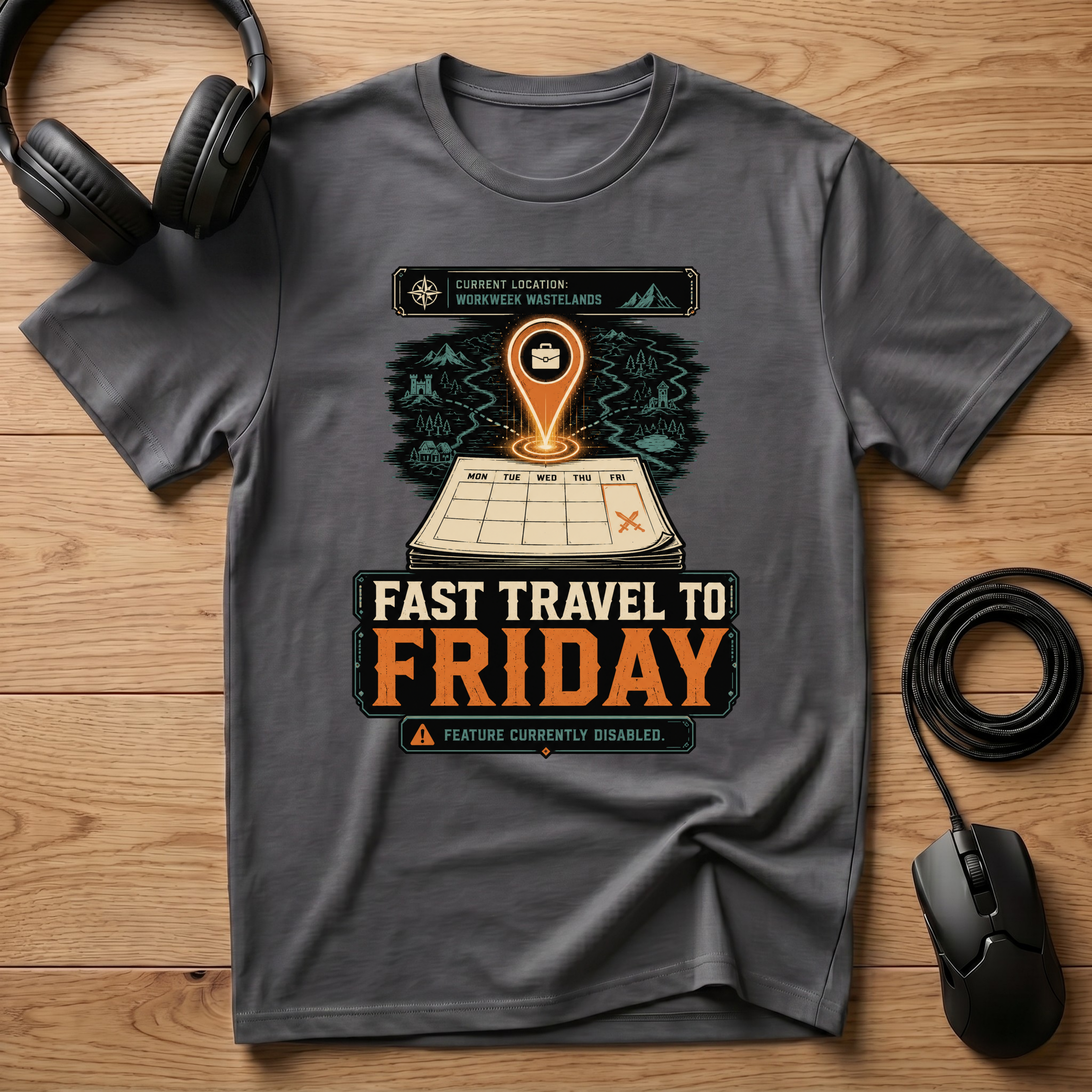 Fast Travel To Friday T-Shirt