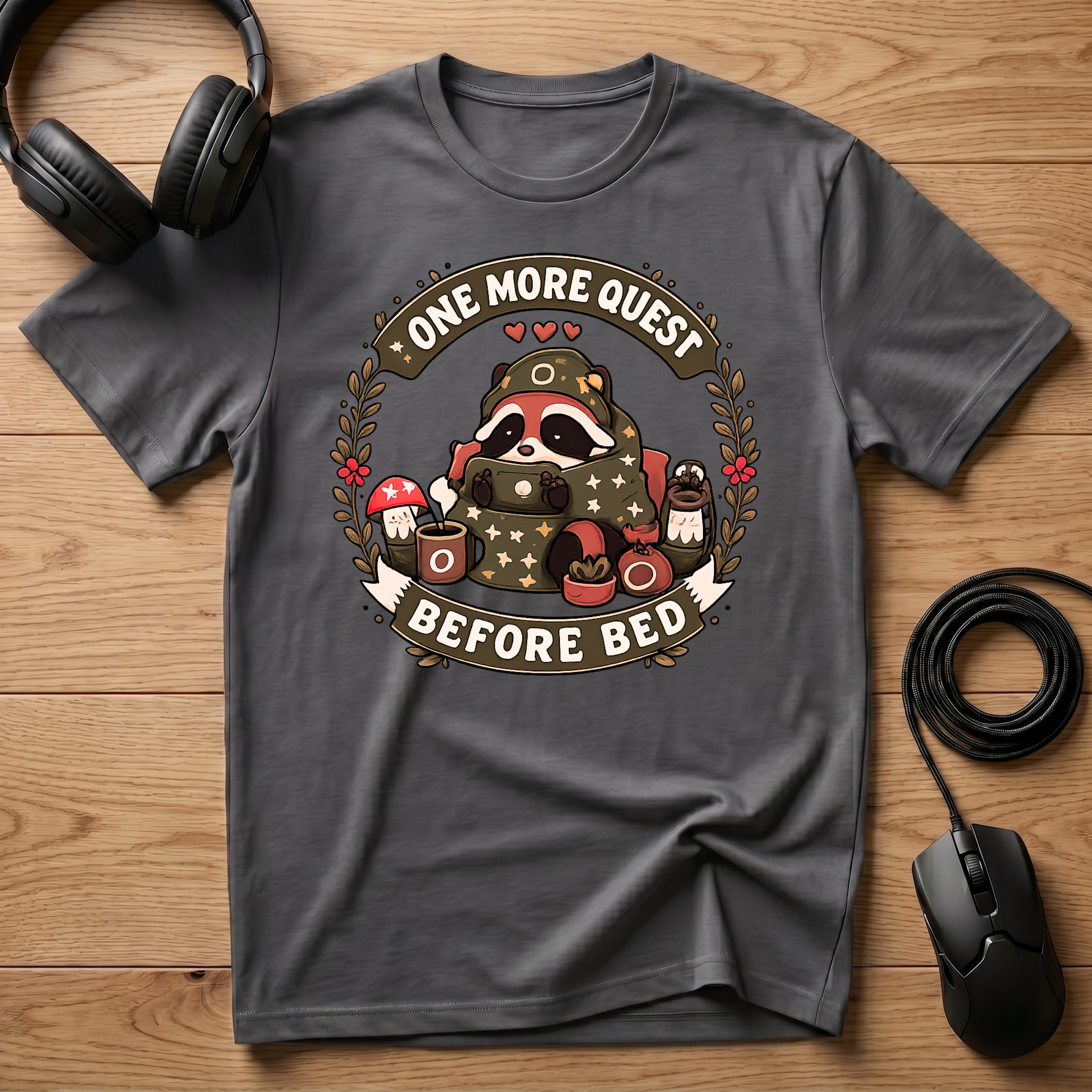 One More Quest Before Bed T-Shirt