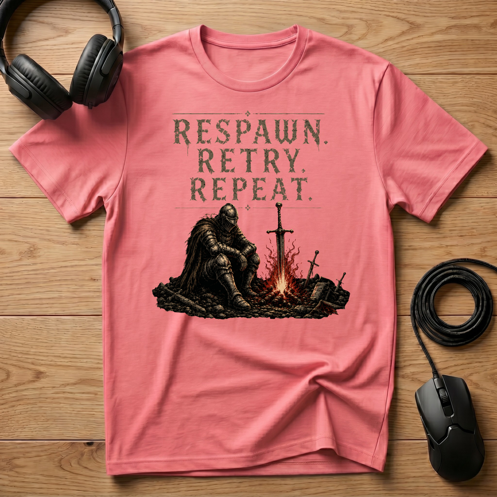 Respawn. Retry. Repeat. T-Shirt