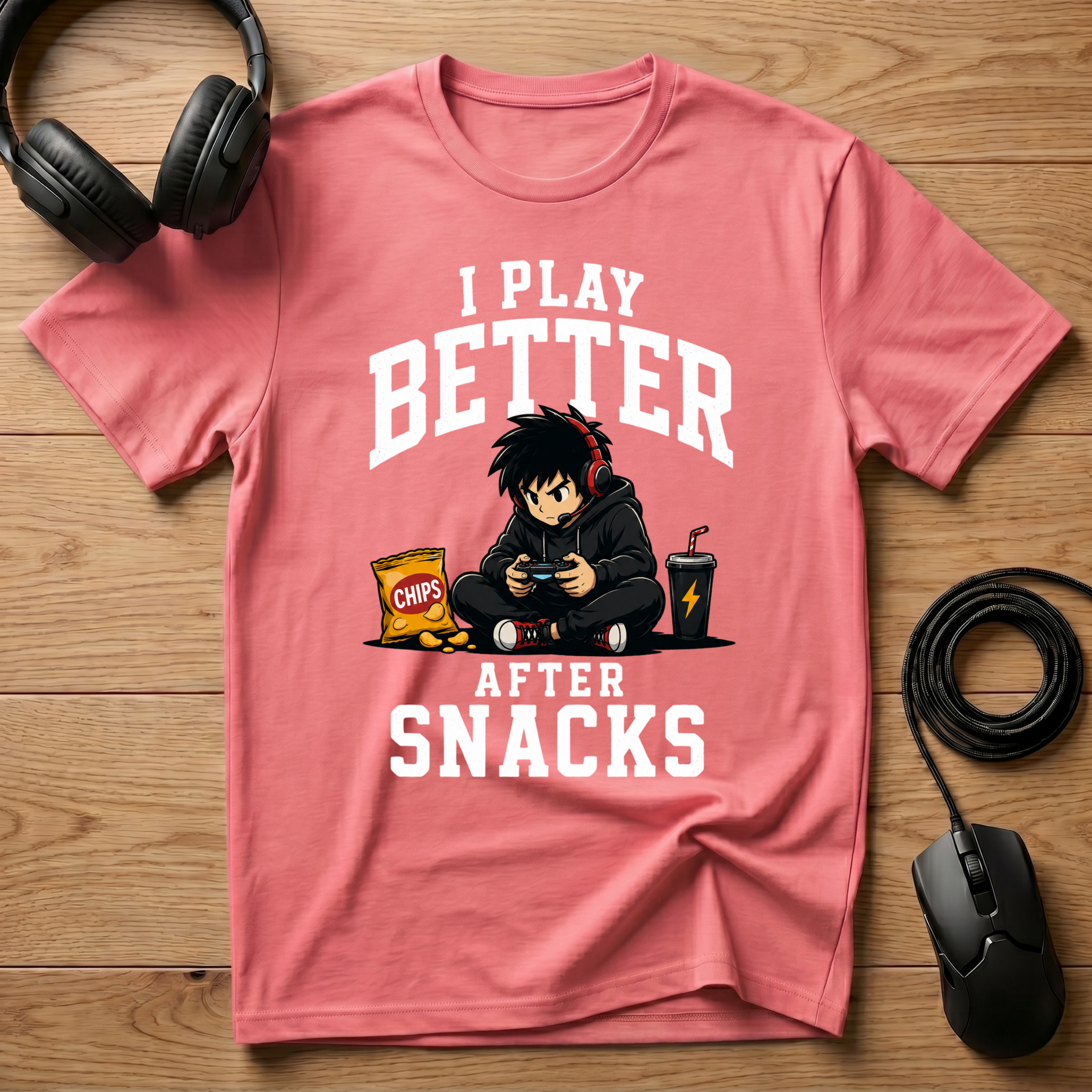I Play Better After Snacks T-Shirt