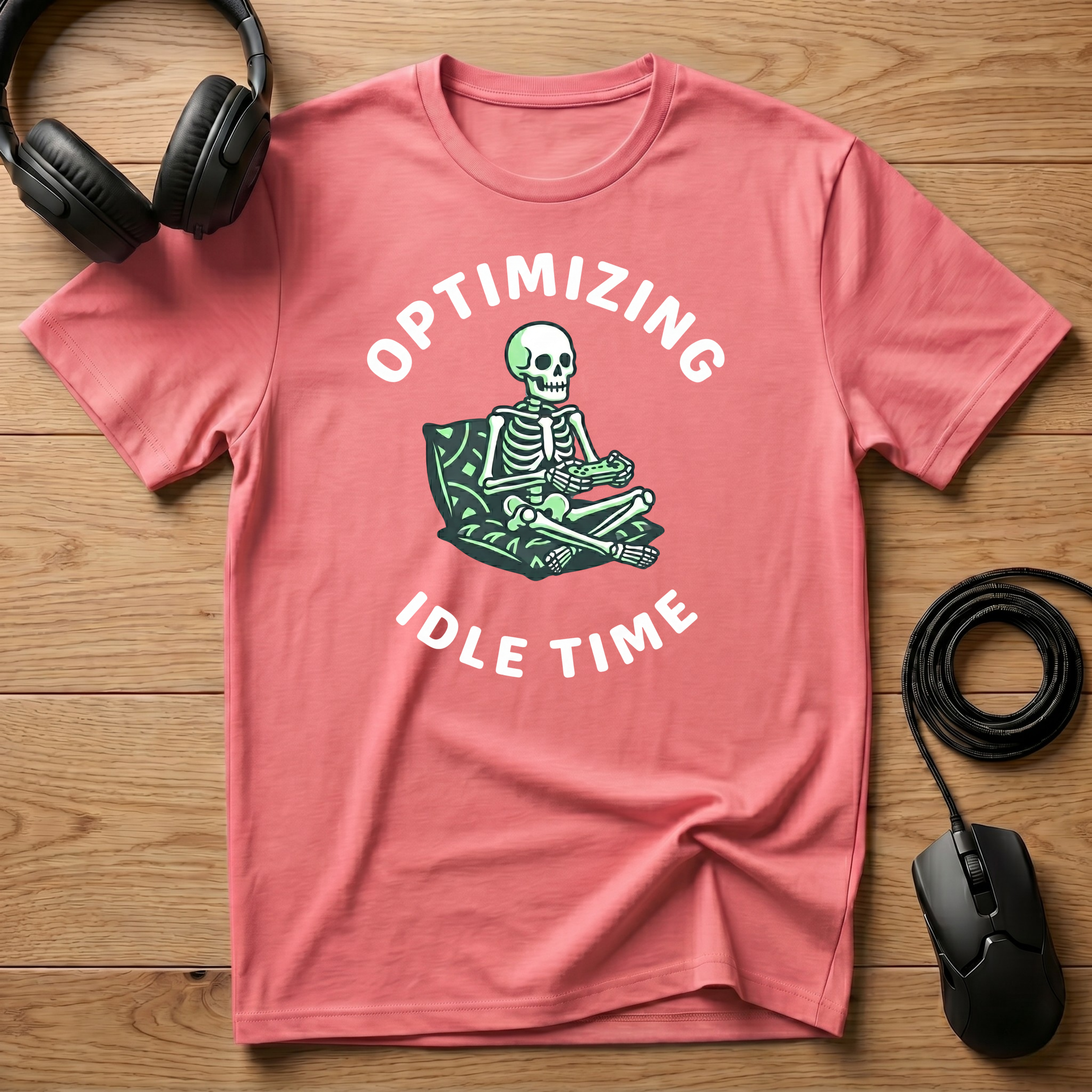 Optimizing Idle Time T-Shirt