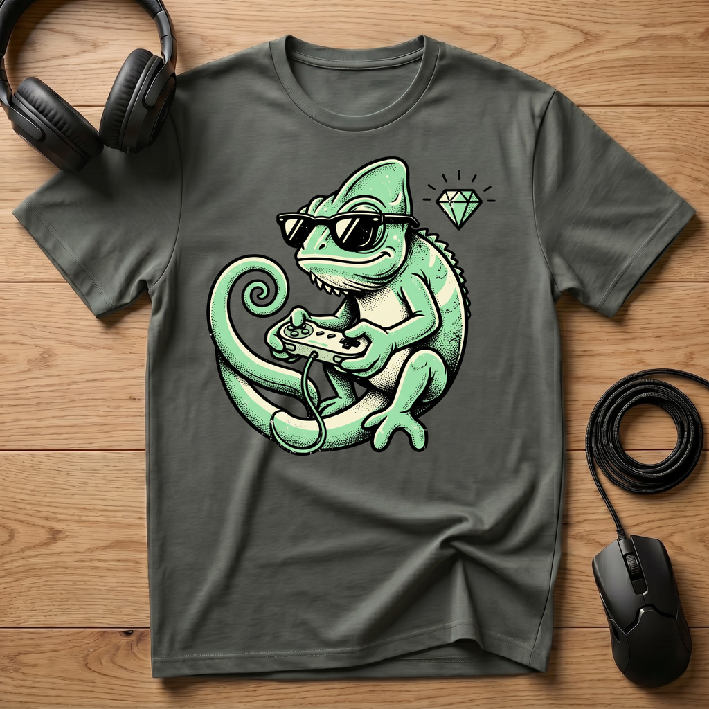 Gaming Chameleon T-Shirt