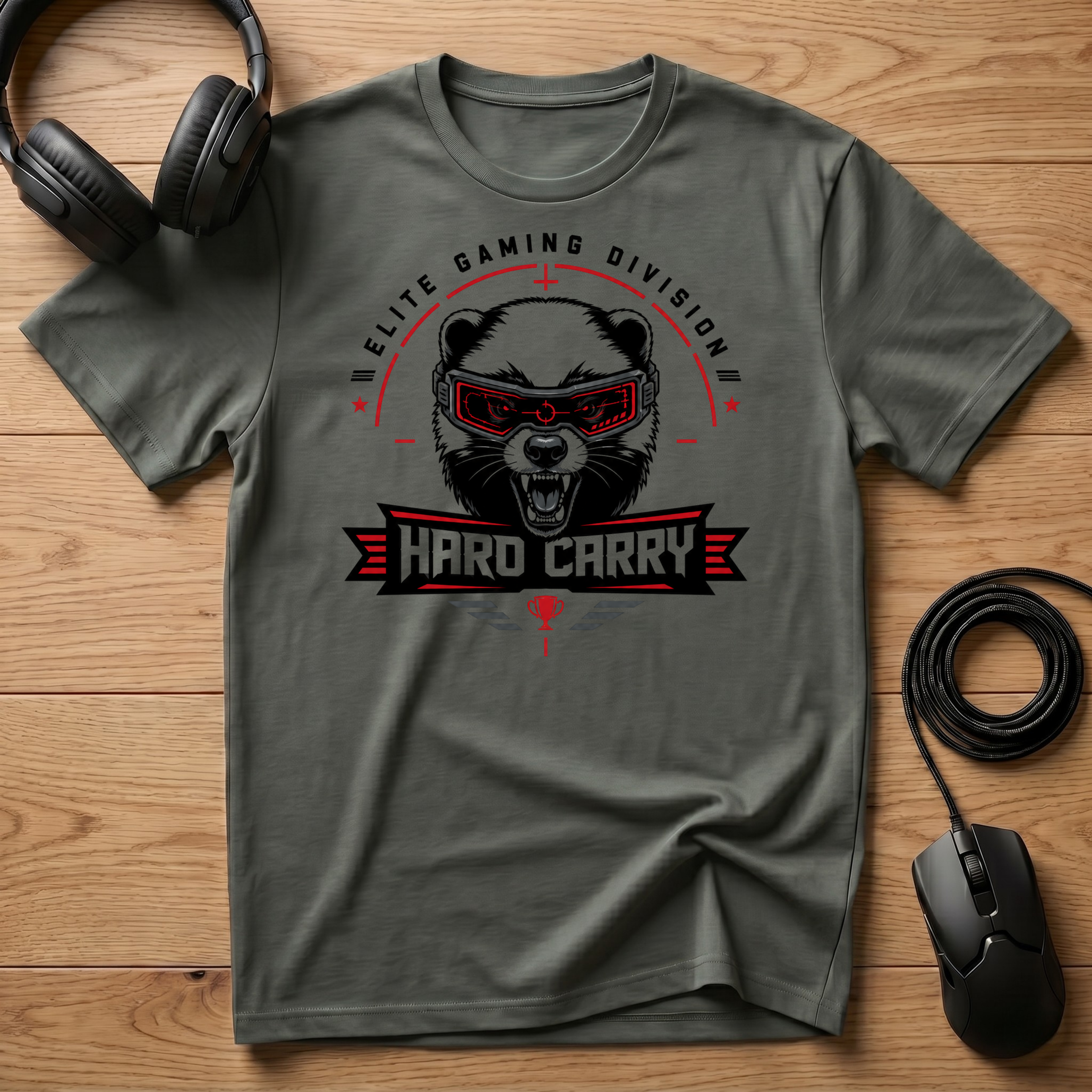 Elite Gaming Division Hard Carry T-Shirt