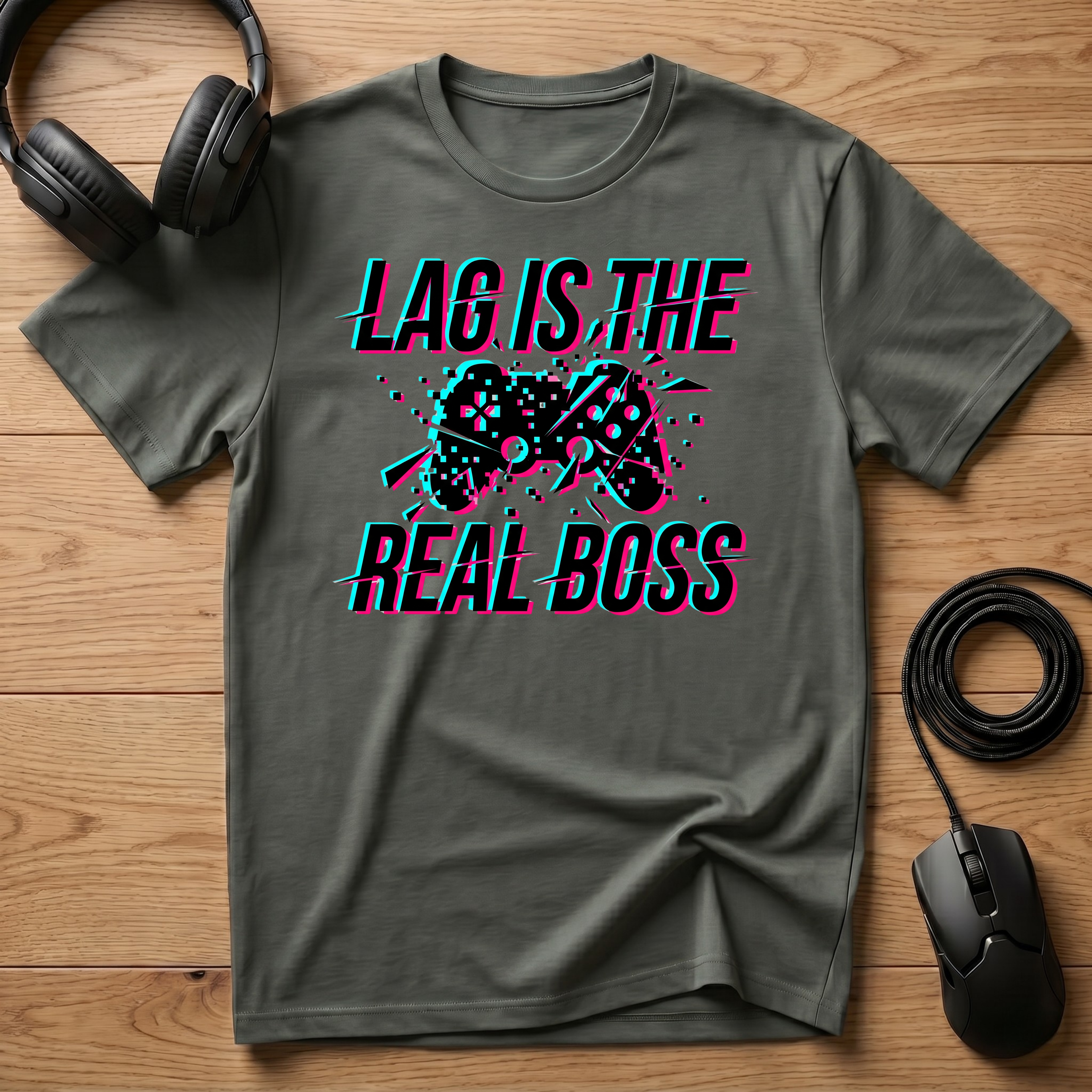 Lag Is The Real Boss T-Shirt