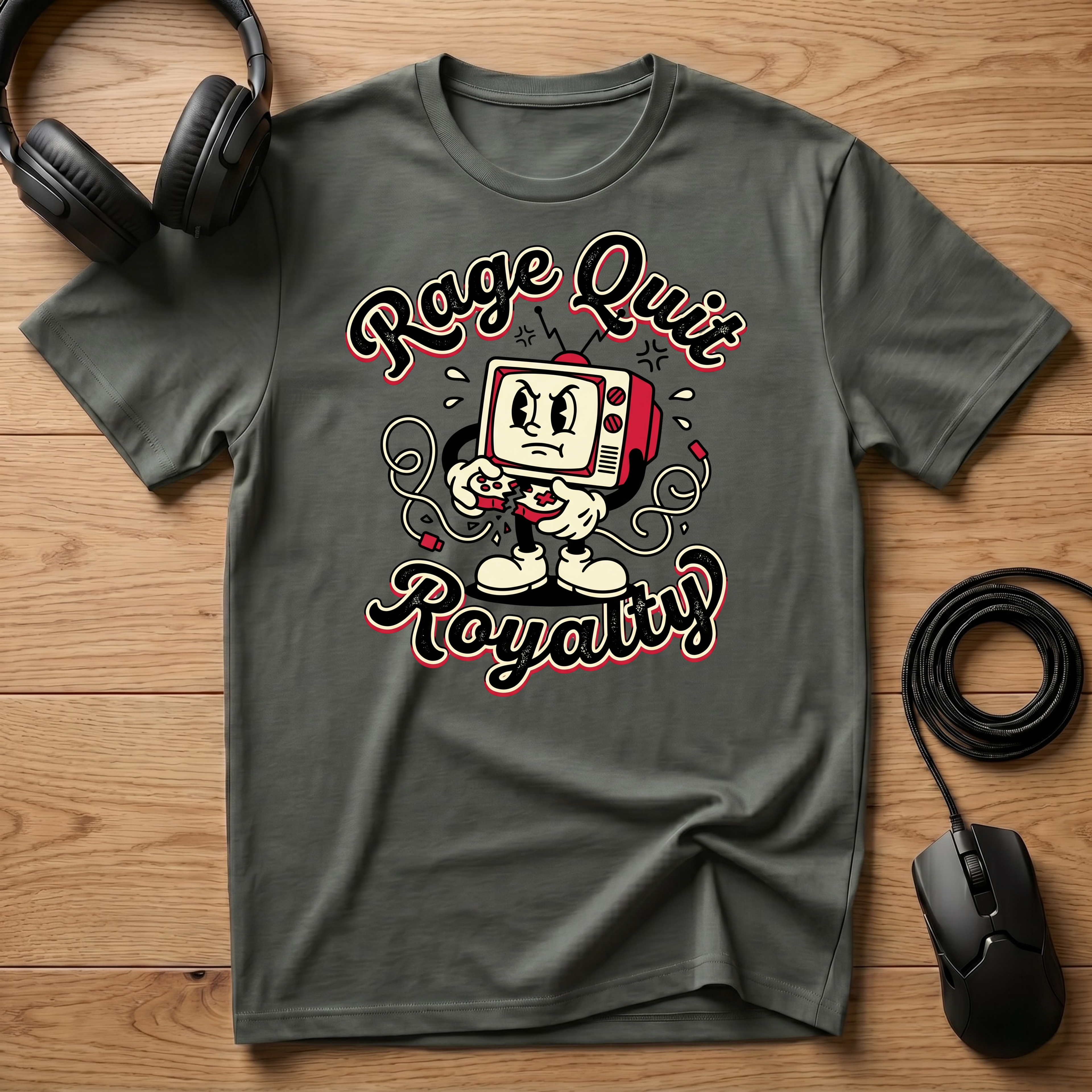 Rage Quit Royalty T-Shirt