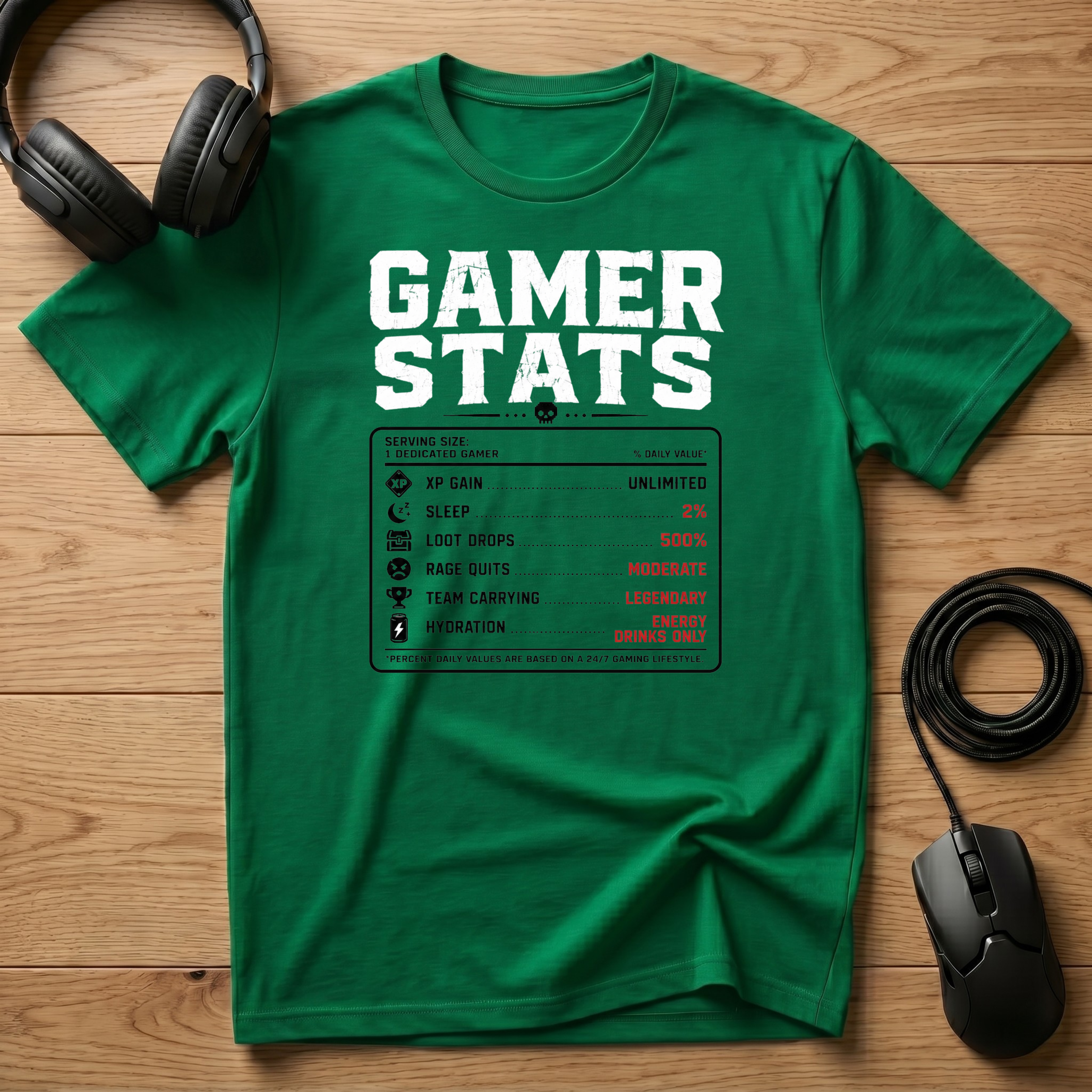 Gamer Stats T-Shirt
