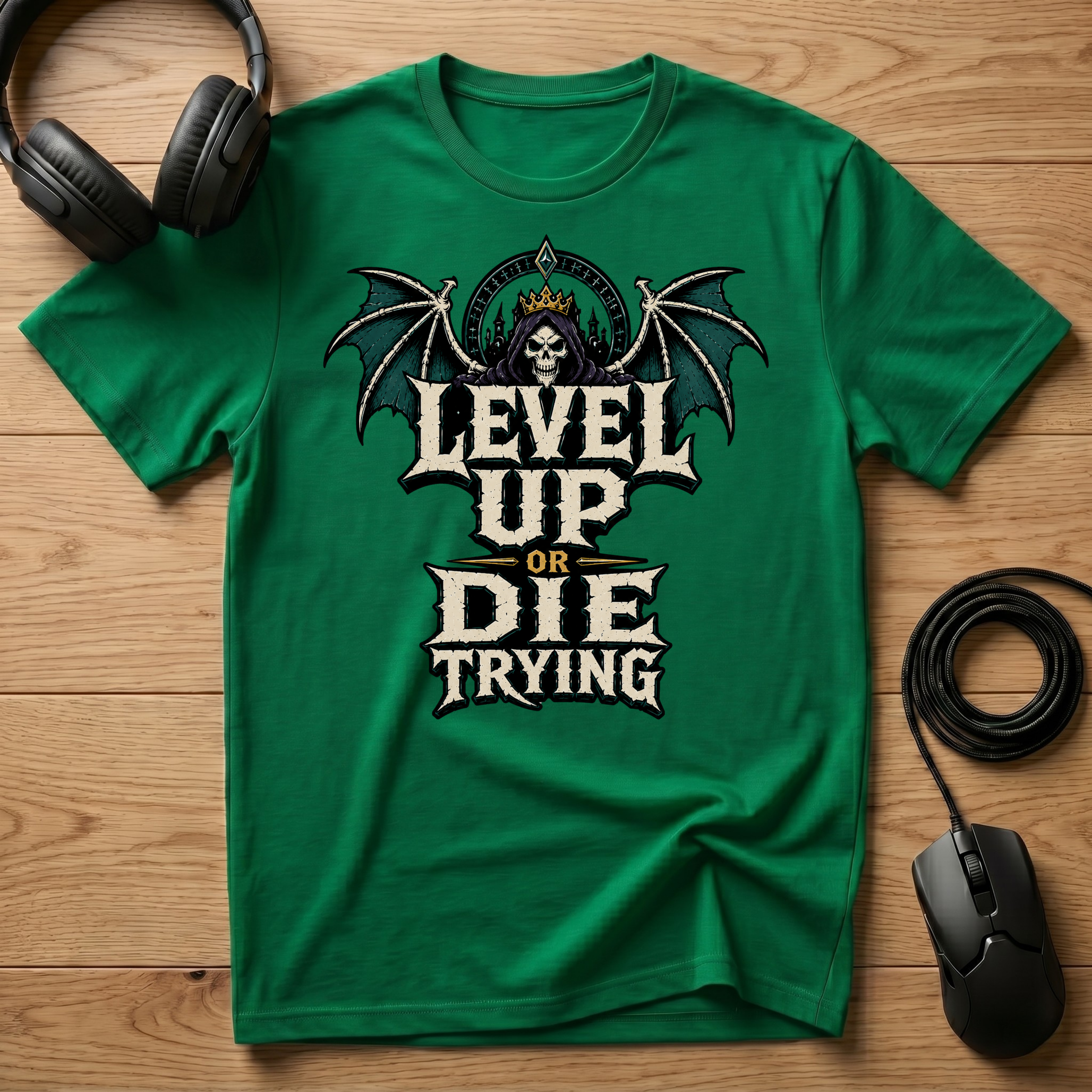Level Up Or Die Trying T-Shirt