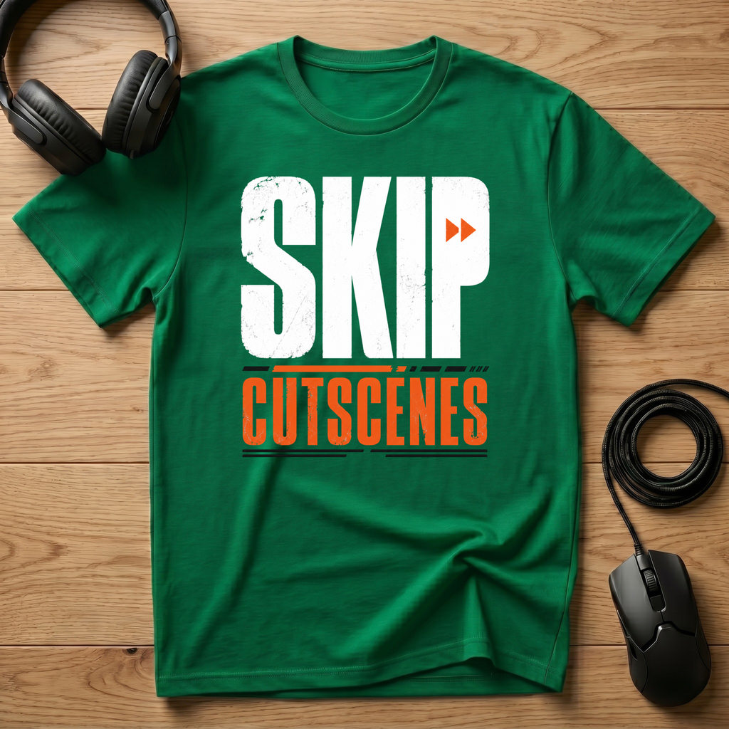 Skip Cutscenes T-Shirt
