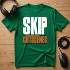 Skip Cutscenes T-Shirt