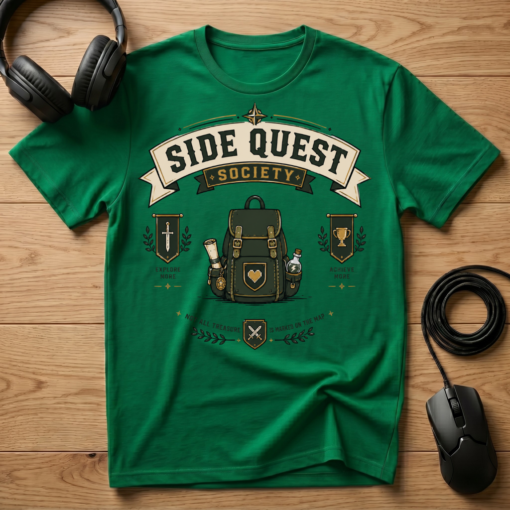 Side Quest: Society T-Shirt