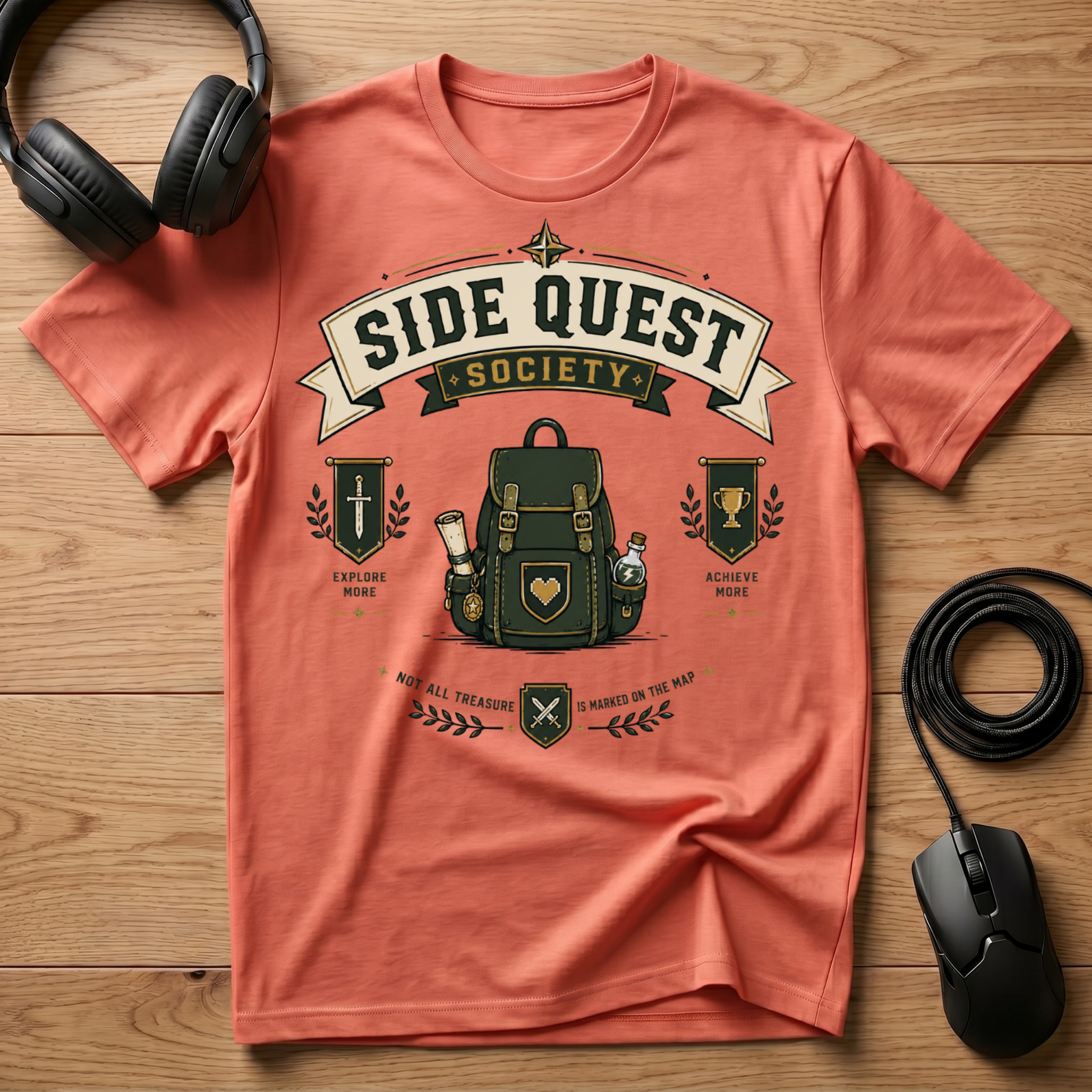 Side Quest: Society T-Shirt