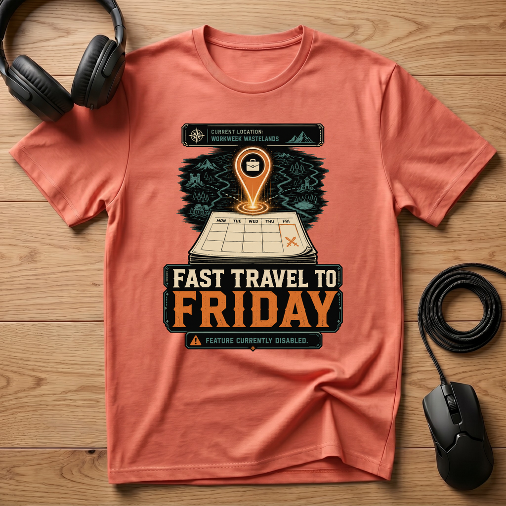 Fast Travel To Friday T-Shirt