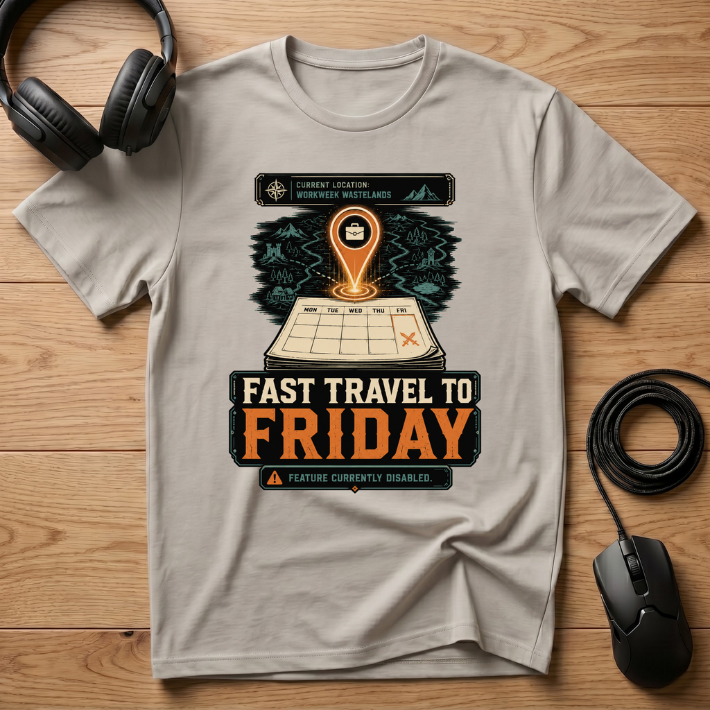 Fast Travel To Friday T-Shirt