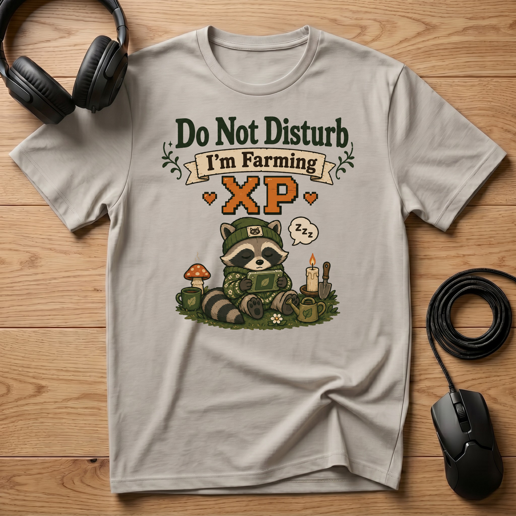 Do Not Disturb I'm Farming XP T-Shirt