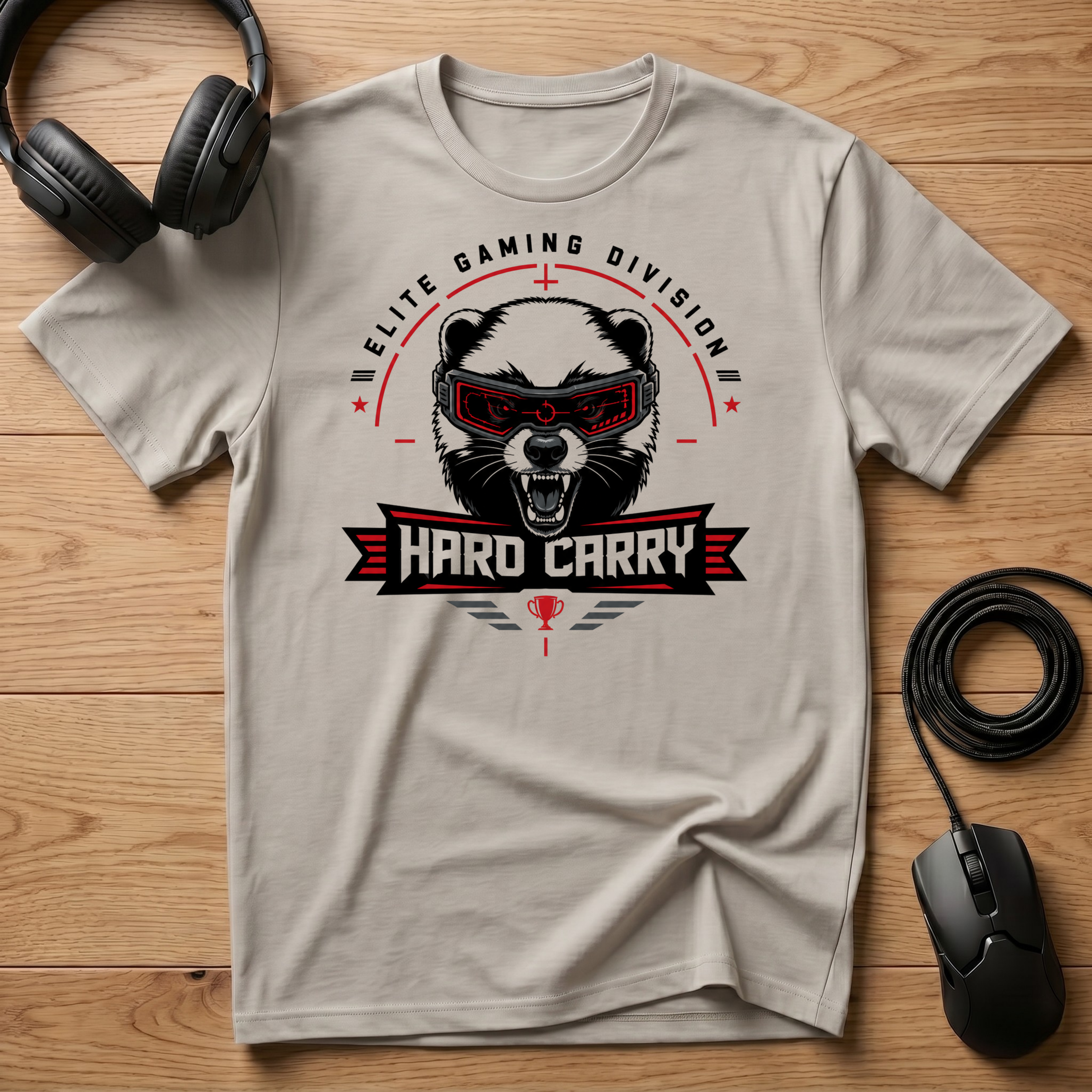 Elite Gaming Division Hard Carry T-Shirt