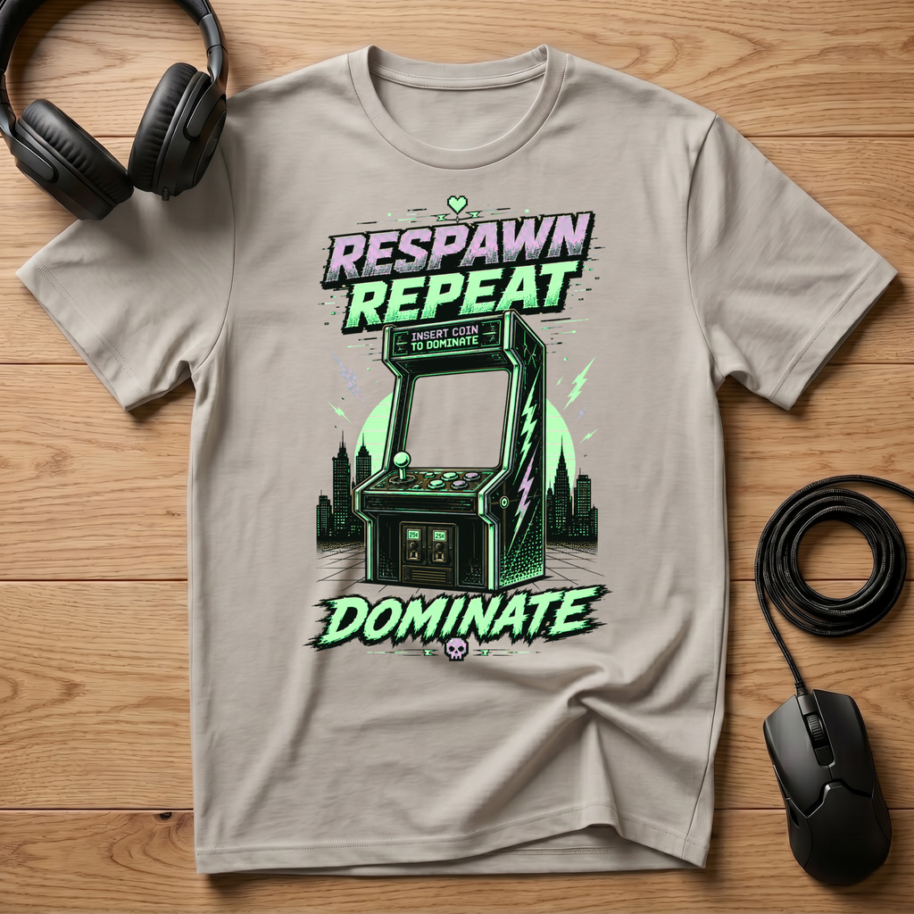 Respawn. Repeat. Dominate. T-Shirt