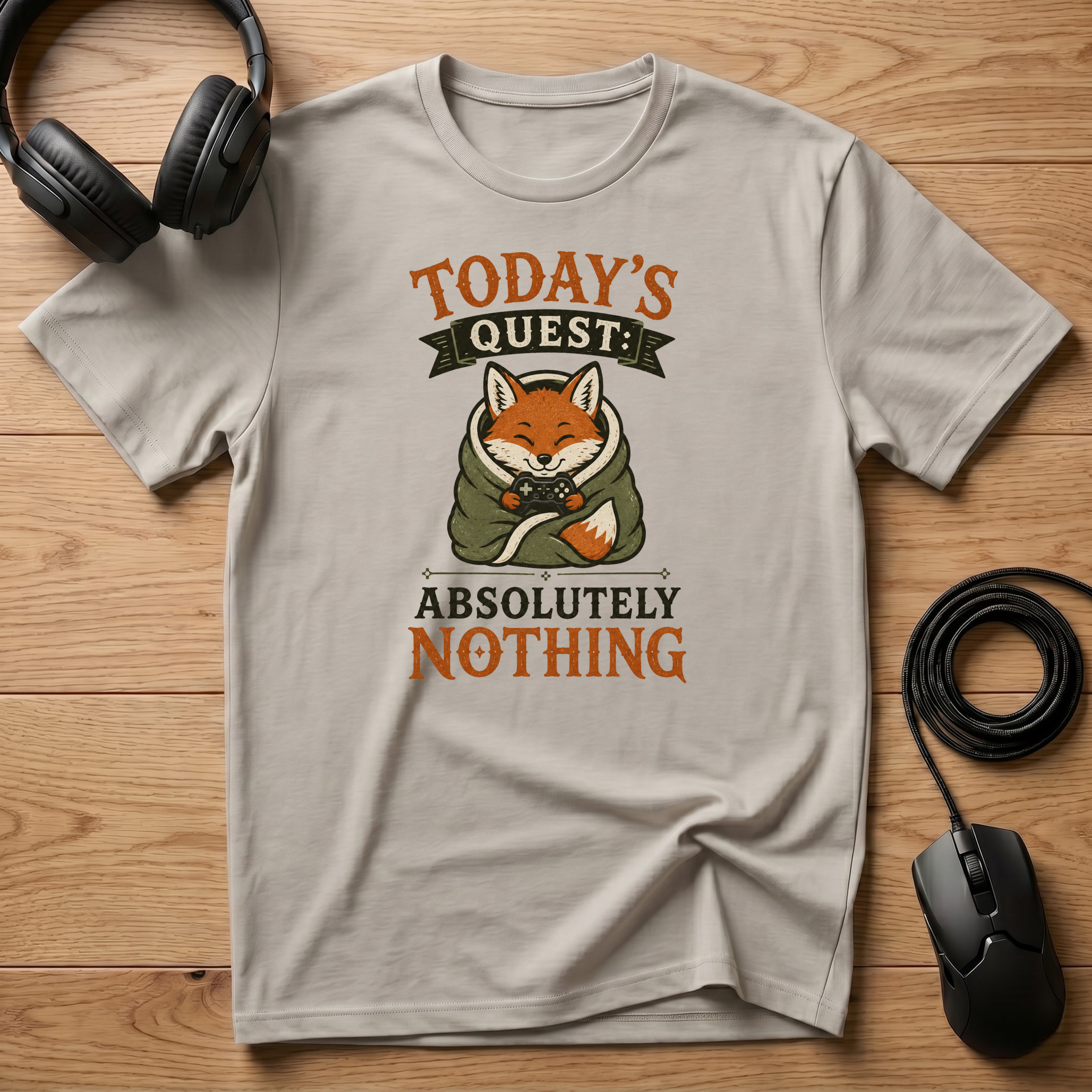 Today's Quest: Absolutely Nothing T-Shirt