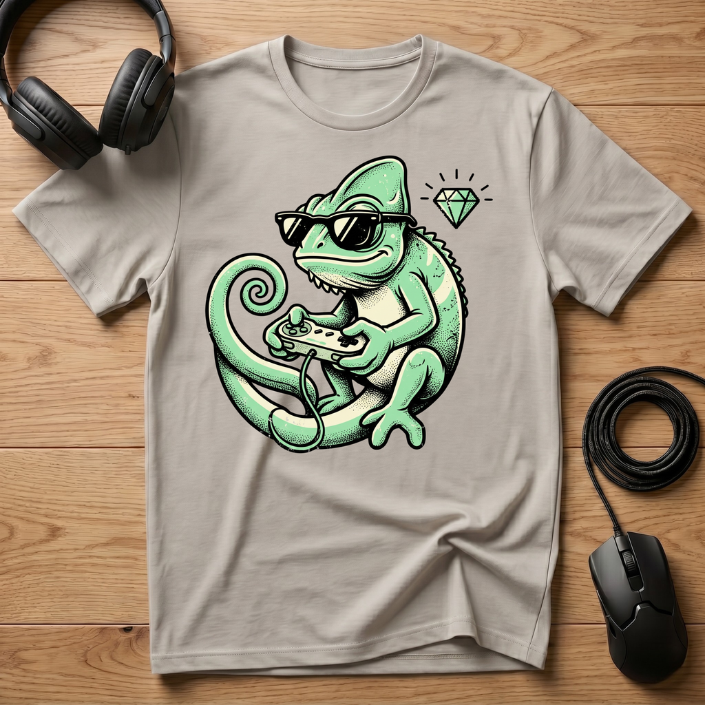 Gaming Chameleon T-Shirt