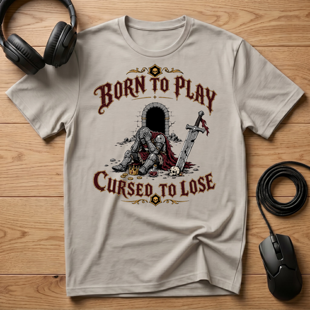 Born To Play Cursed To Lose T-Shirt