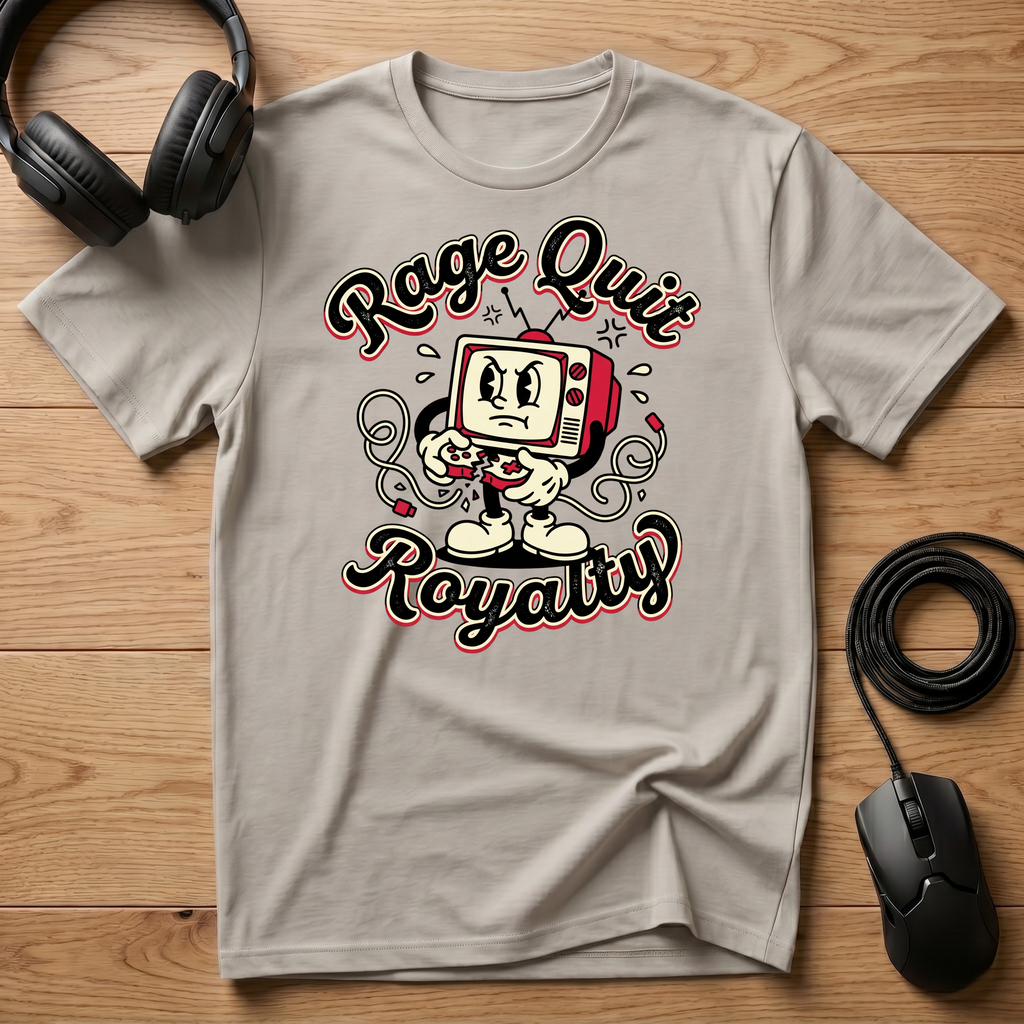 Rage Quit Royalty T-Shirt